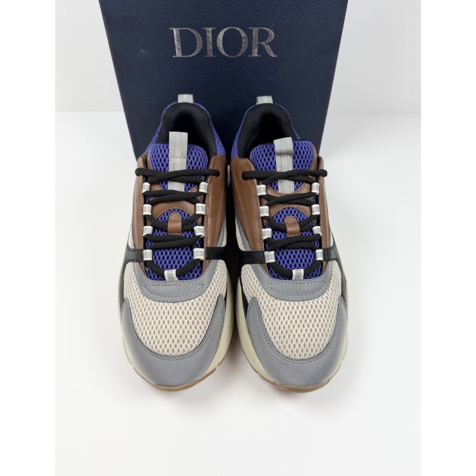 Size 45EU/12US- Dior B22 Coffee Violet Sneakers WORN 1X!