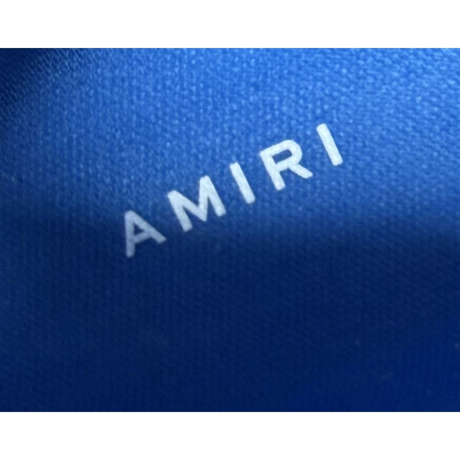 Size 44EU/11US - Amiri Skel Top High Top White Blue NEW!