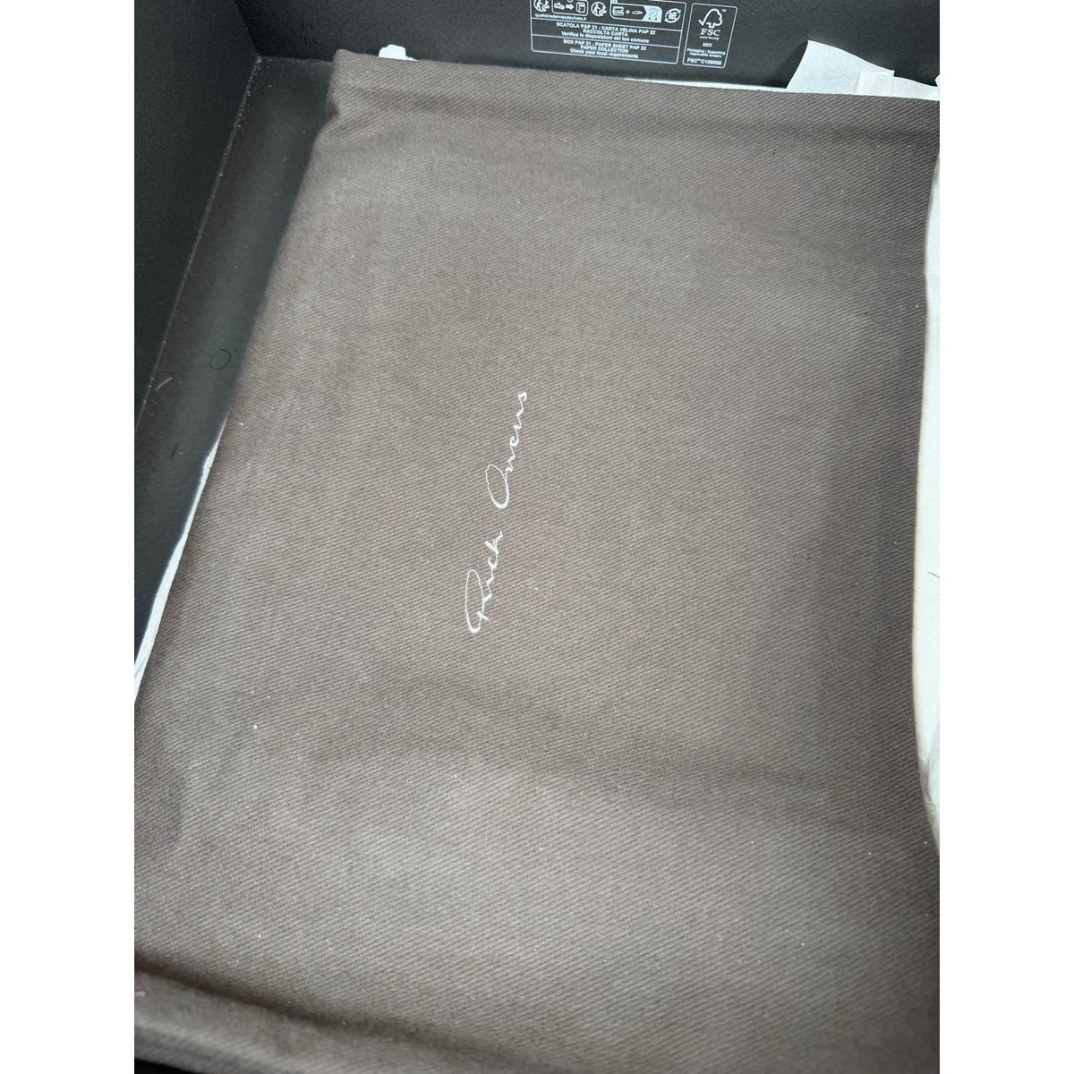 Size 38/8 - Rick Owen’s Jumbo Lace Leather Women’s
