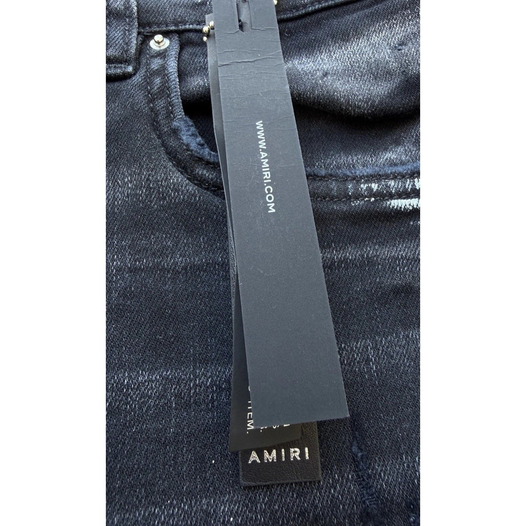 Size 34 - Amiri Aged Black MA Drip Jeans NEW