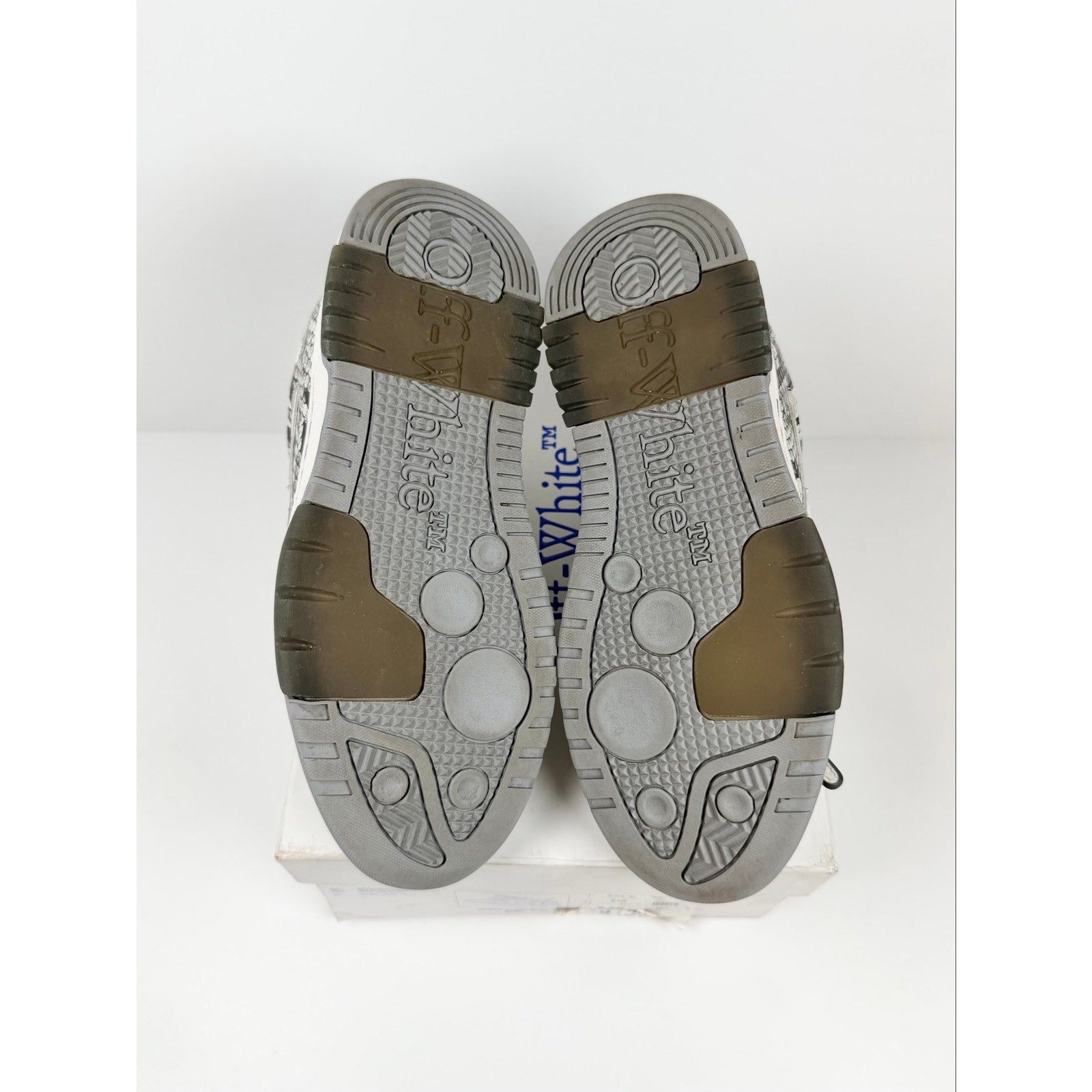 Size 8.5 Women - Off-White Out Of Office Python Skin