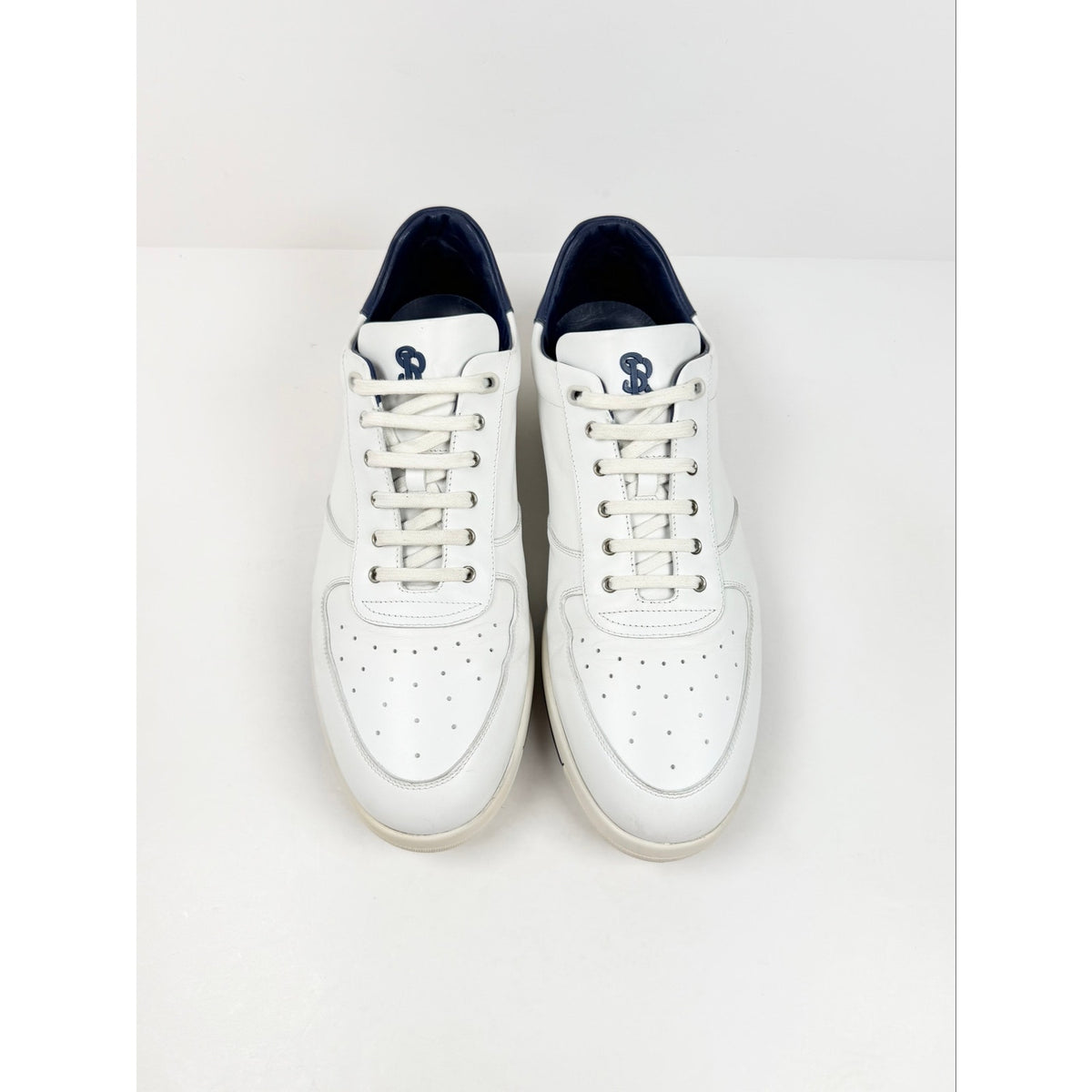 Size 9 - Stefano Ricci Leather Low Top