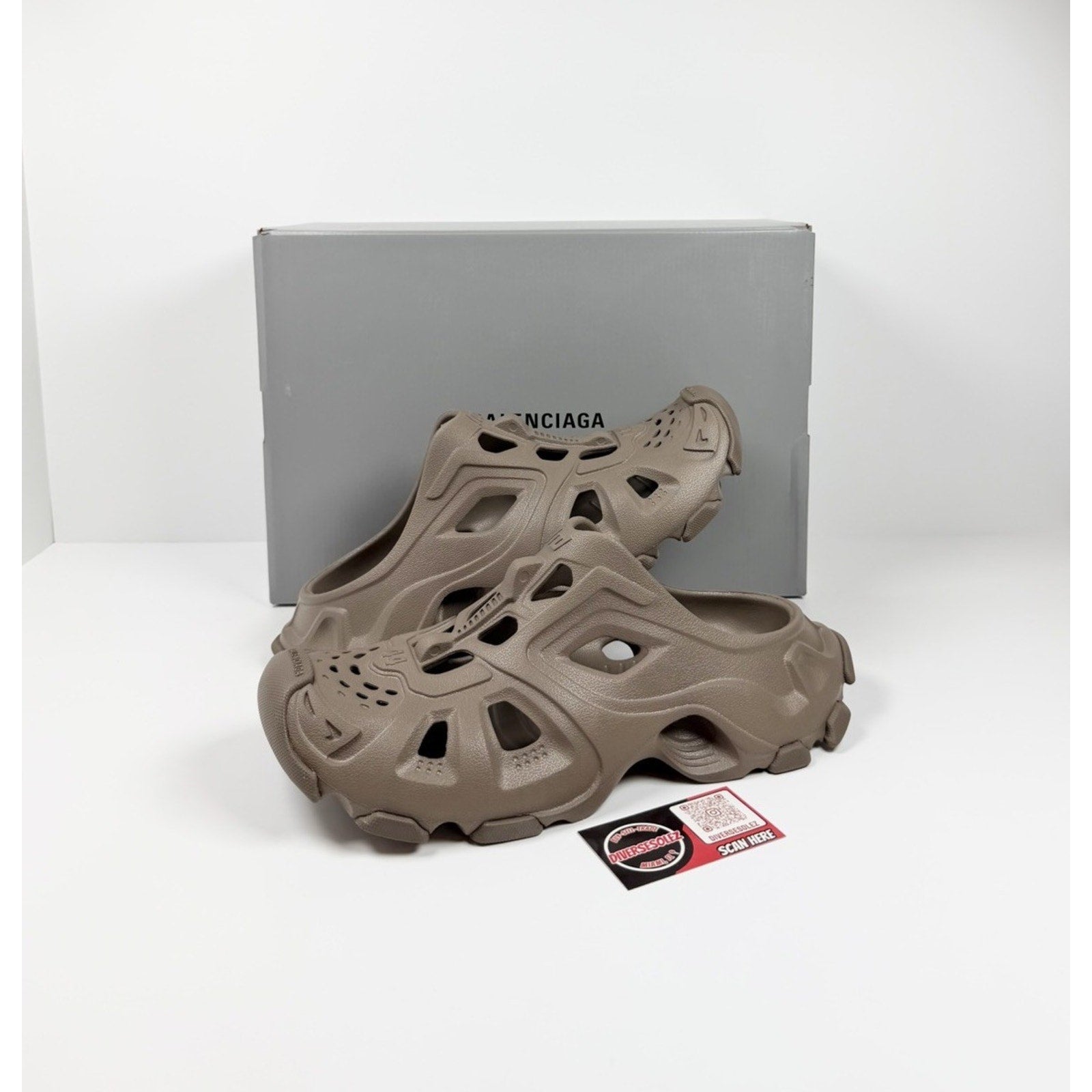 Size 44EU/11US - Balenciaga HD Mule Slip On Taupe NEW