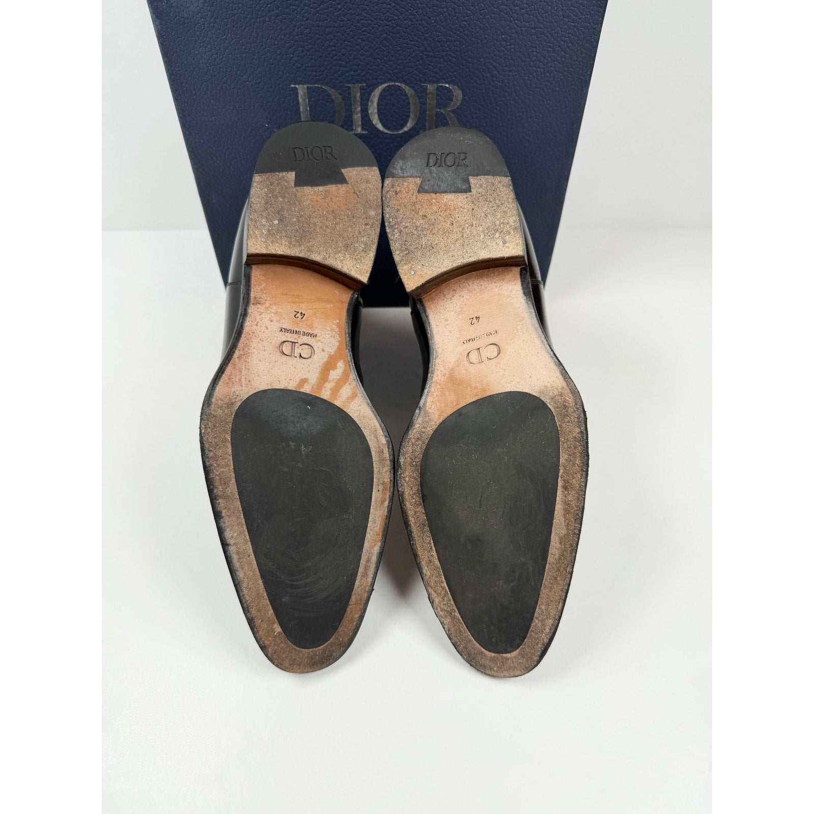Size 42EU/9US - Dior Oblique Chelsea Boots