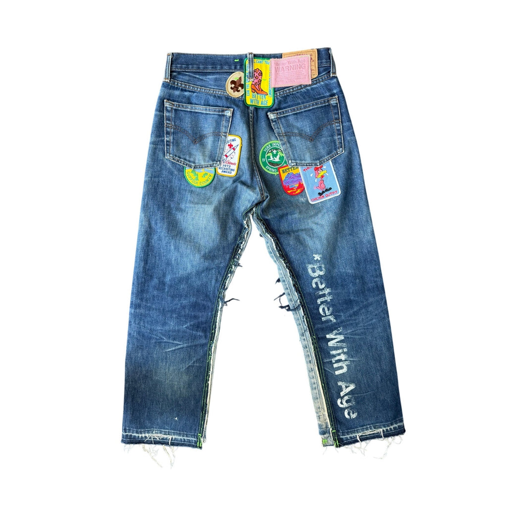 Size 30 - Better With Age Patchwork Jeans