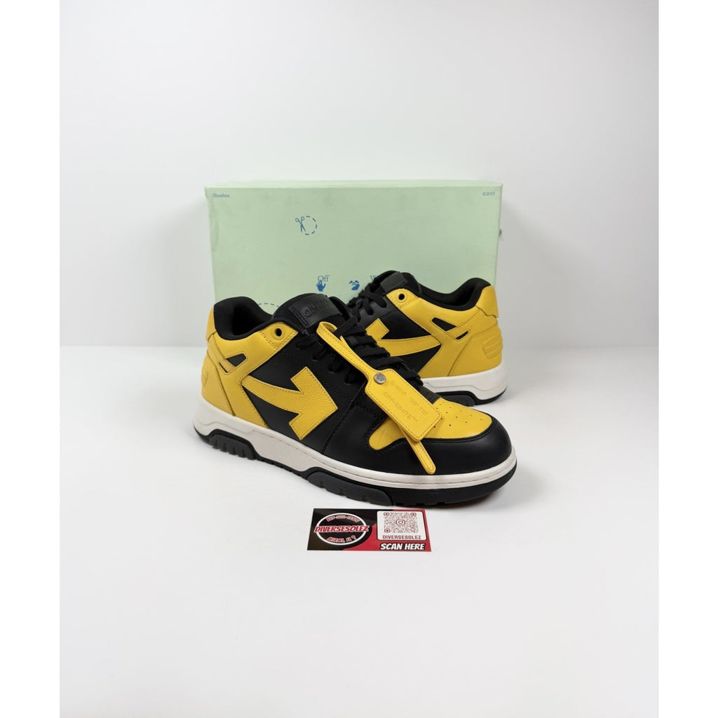 Size 46EU/13US- Off-White Out Of Office Black Yellow Sneaker