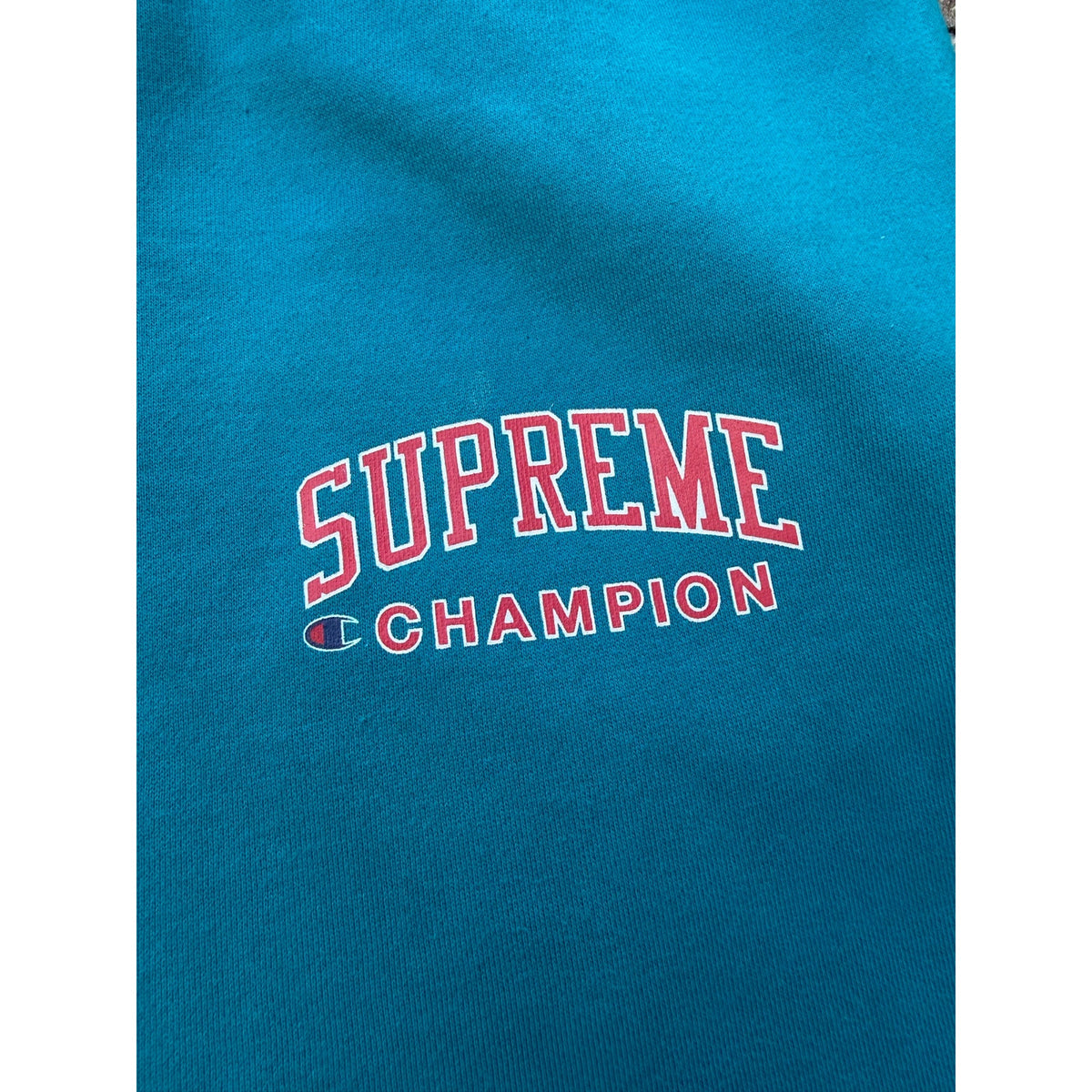 Size XL - Supreme Champion Teal Sweatpants