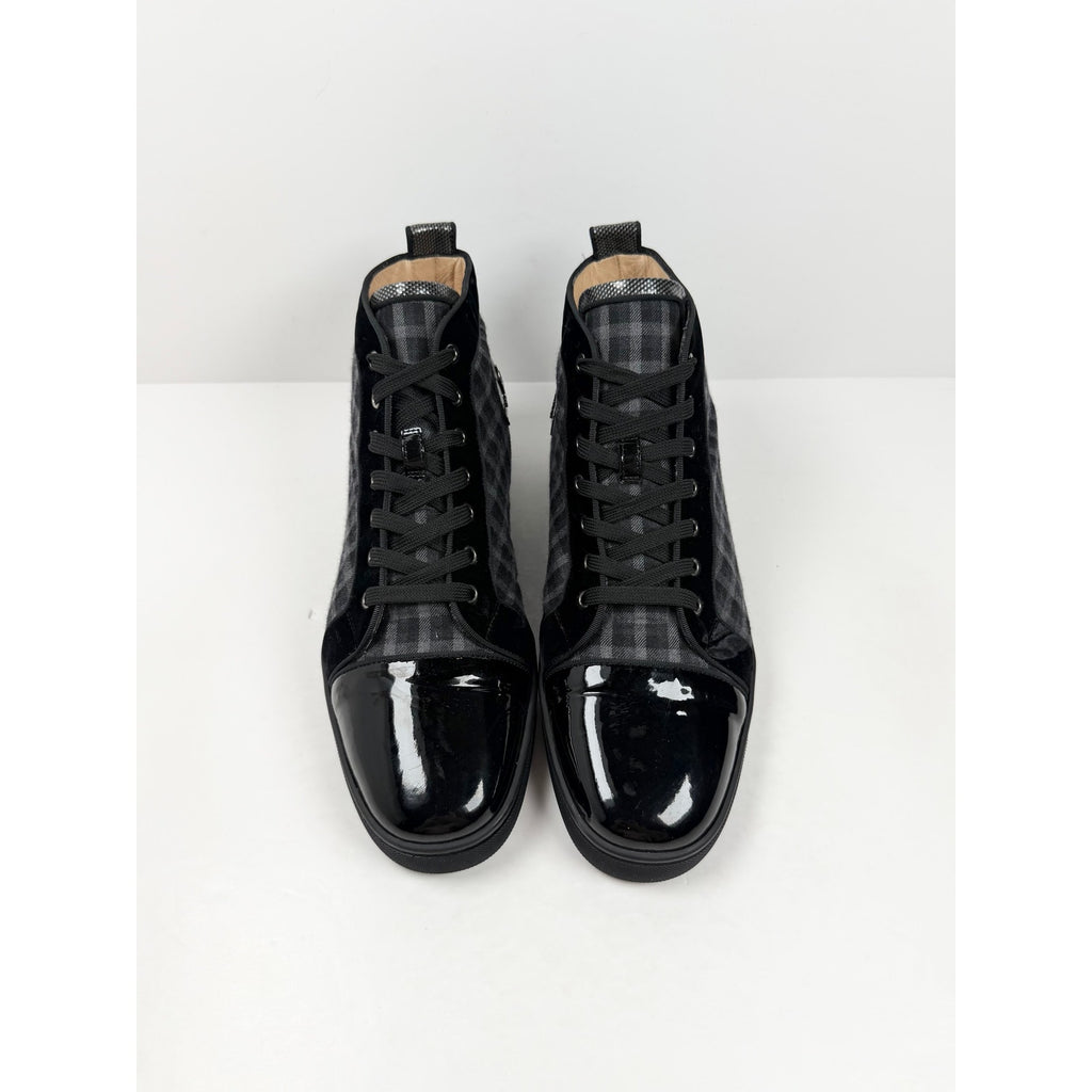 Size 46EU/13US - Christian Louboutin Plaid High Top