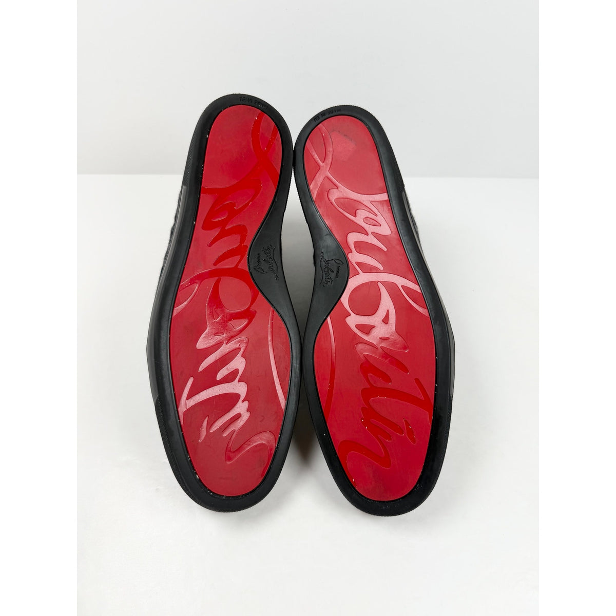 Size 46EU/13US - Christian Louboutin Plaid High Top