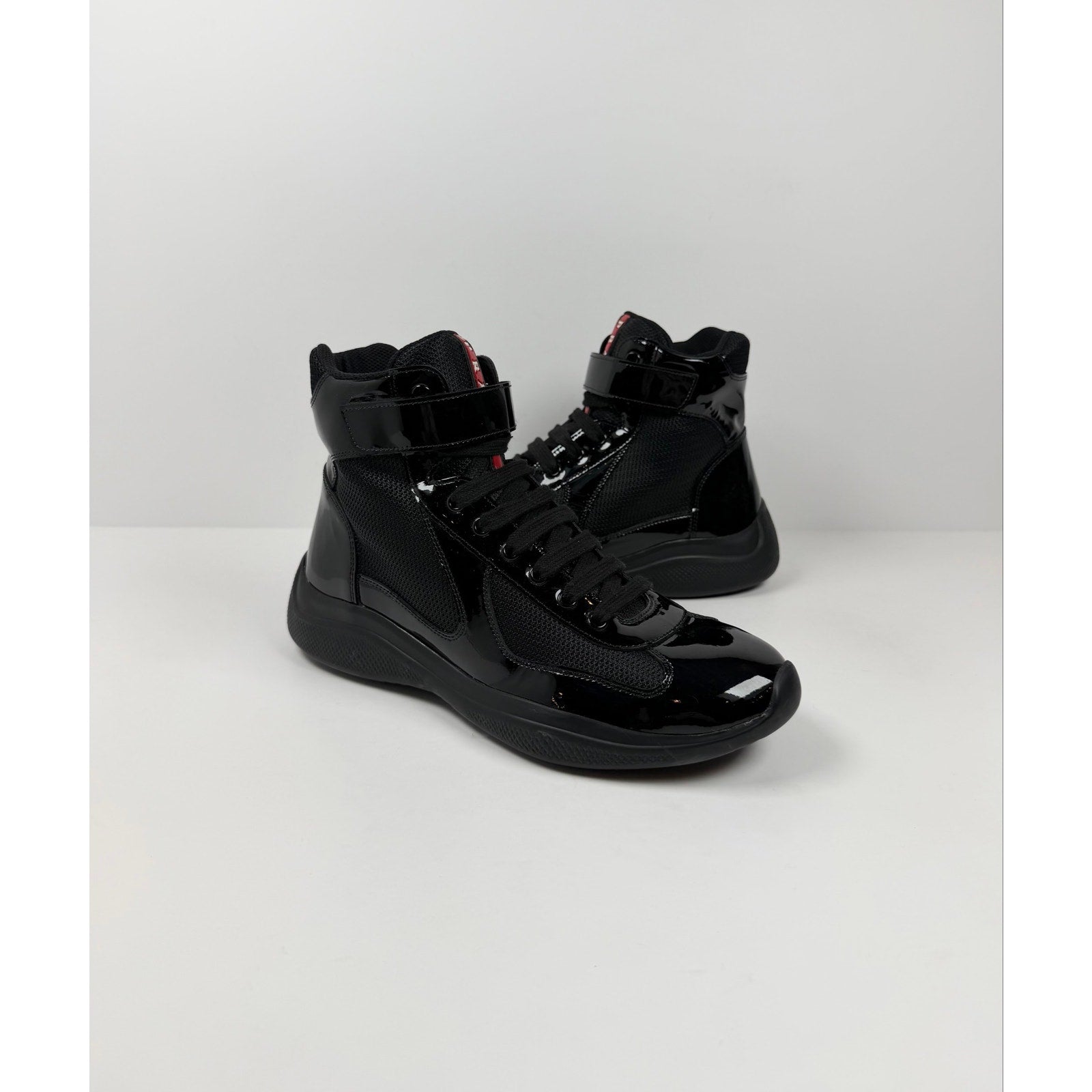 Size 7UK/8US - Prada Cup High Top Sneakers