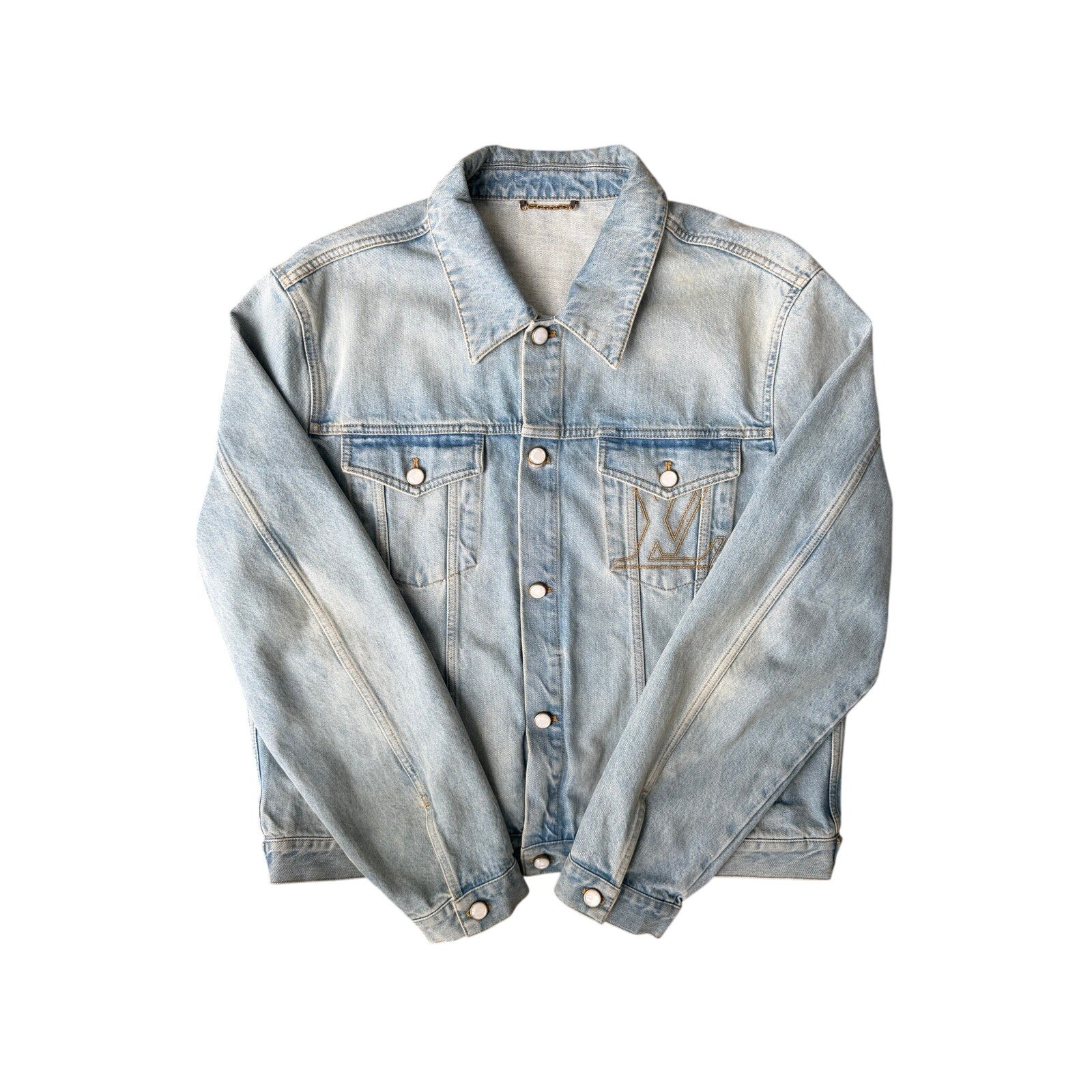 Louis Vuitton Denim Jacket & Jeans Set Light Blue Size 60 / 40 XXL