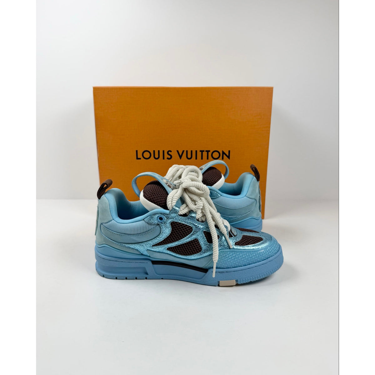 Size 6.5UK/7.5US - Louis Vuitton Skate Blue