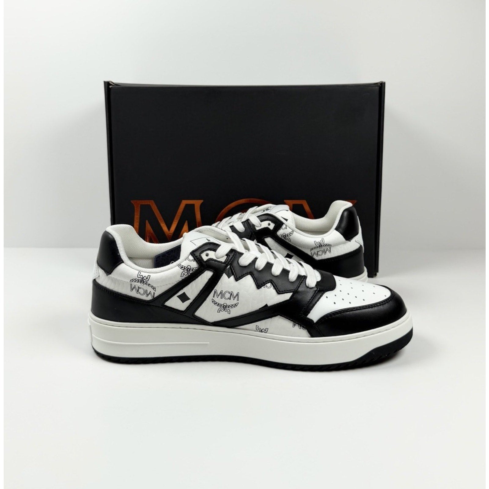 Size 12 - MCM Neo Terrain Visetos Low Sneakers NEW!