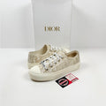 Size 7.5 - Dior Walk’N’Dior Gold Oblique Low Top Women