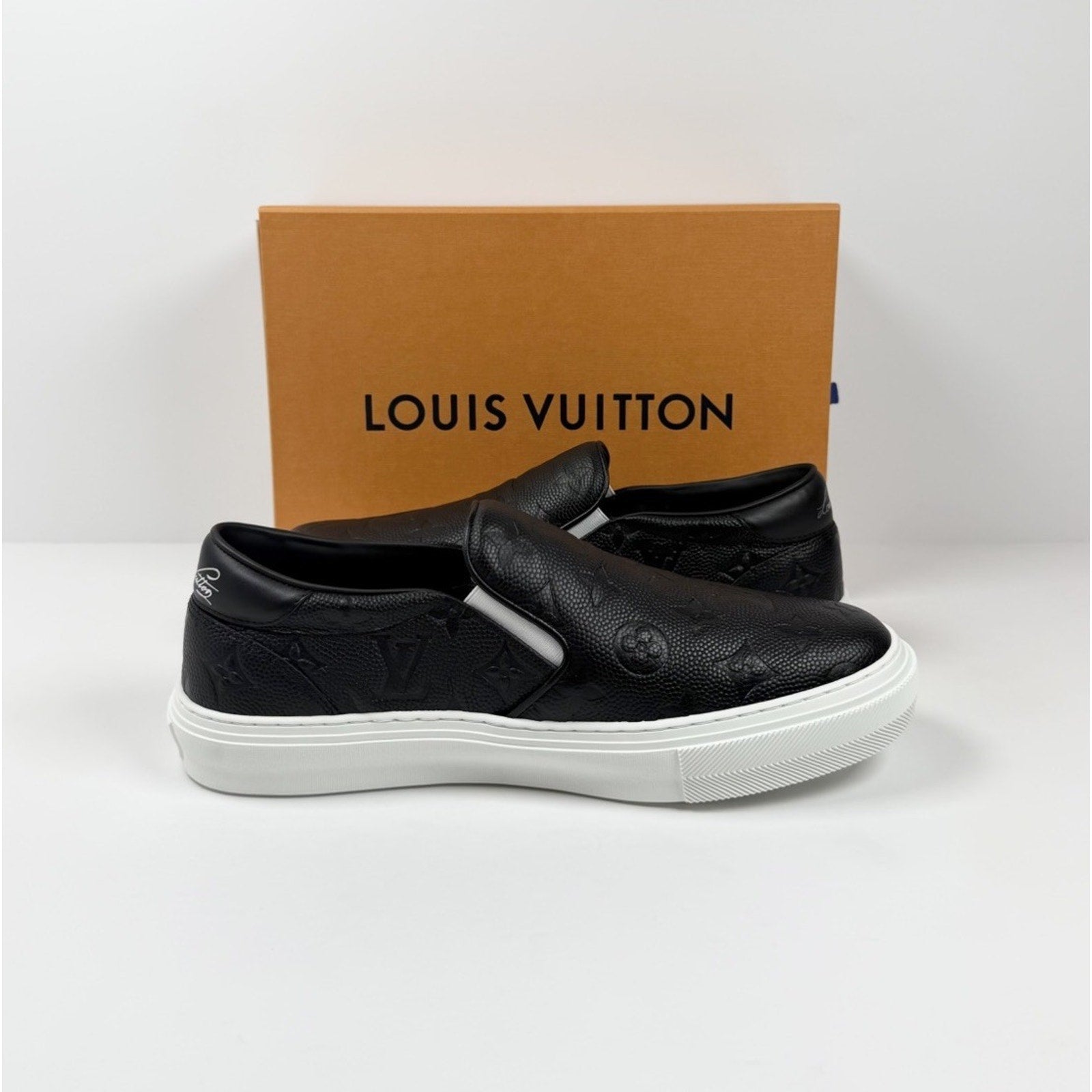Size 7UK/8US - Louis Vuitton x NBA Ollie Slip On NEW