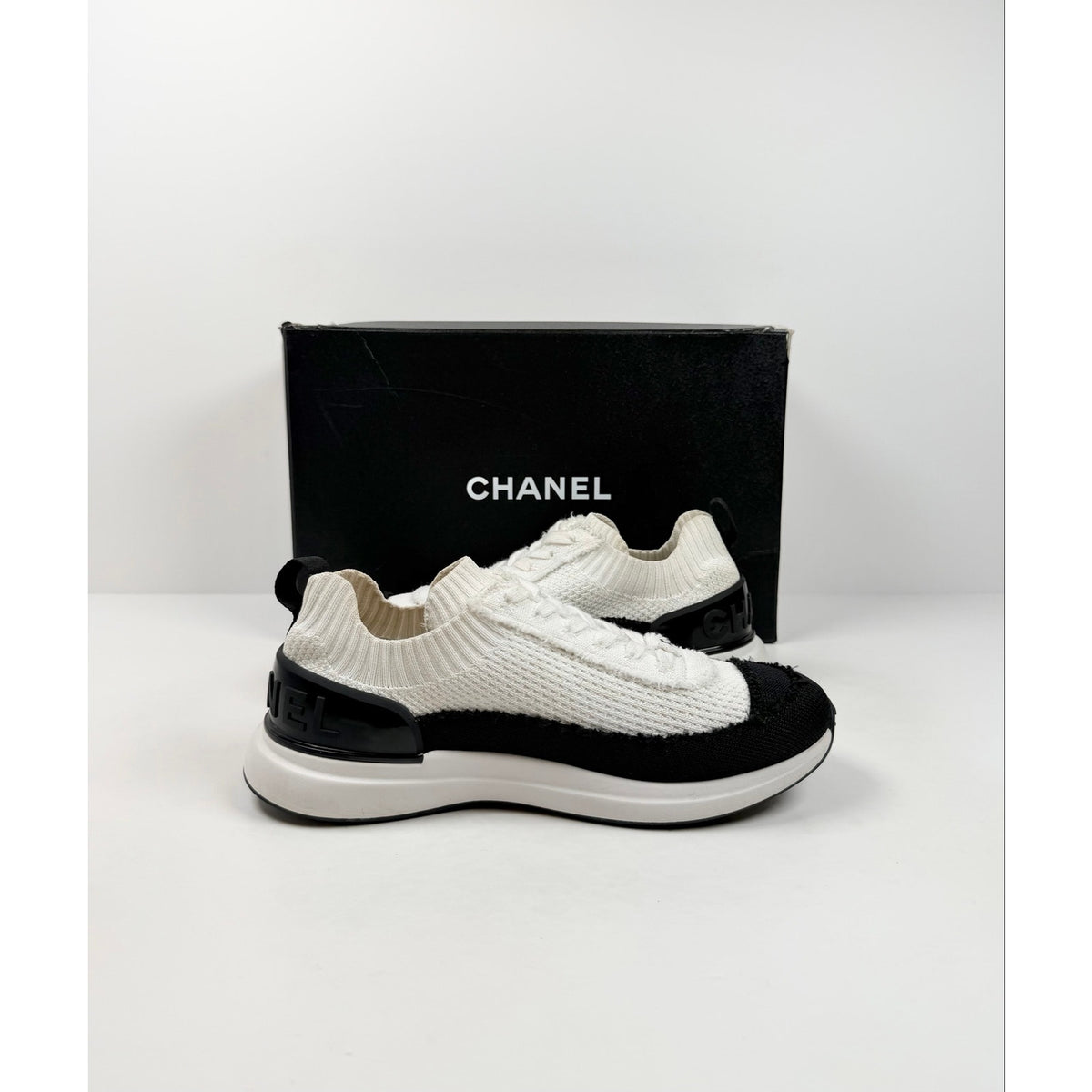 Size 9.5 - Chanel Low Top Trainers Women’s