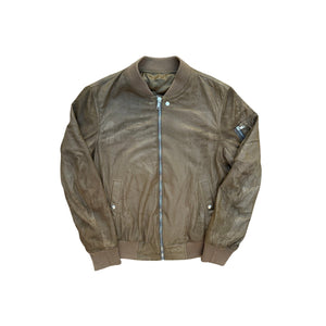 Size M - Rick Owens Leather Bomber Jacket