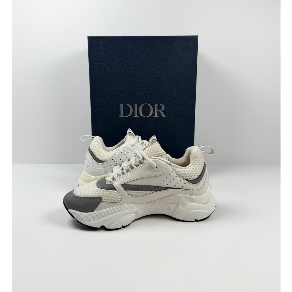 Size 38EU/8W - Dior B22 White Silver Women's NEW!