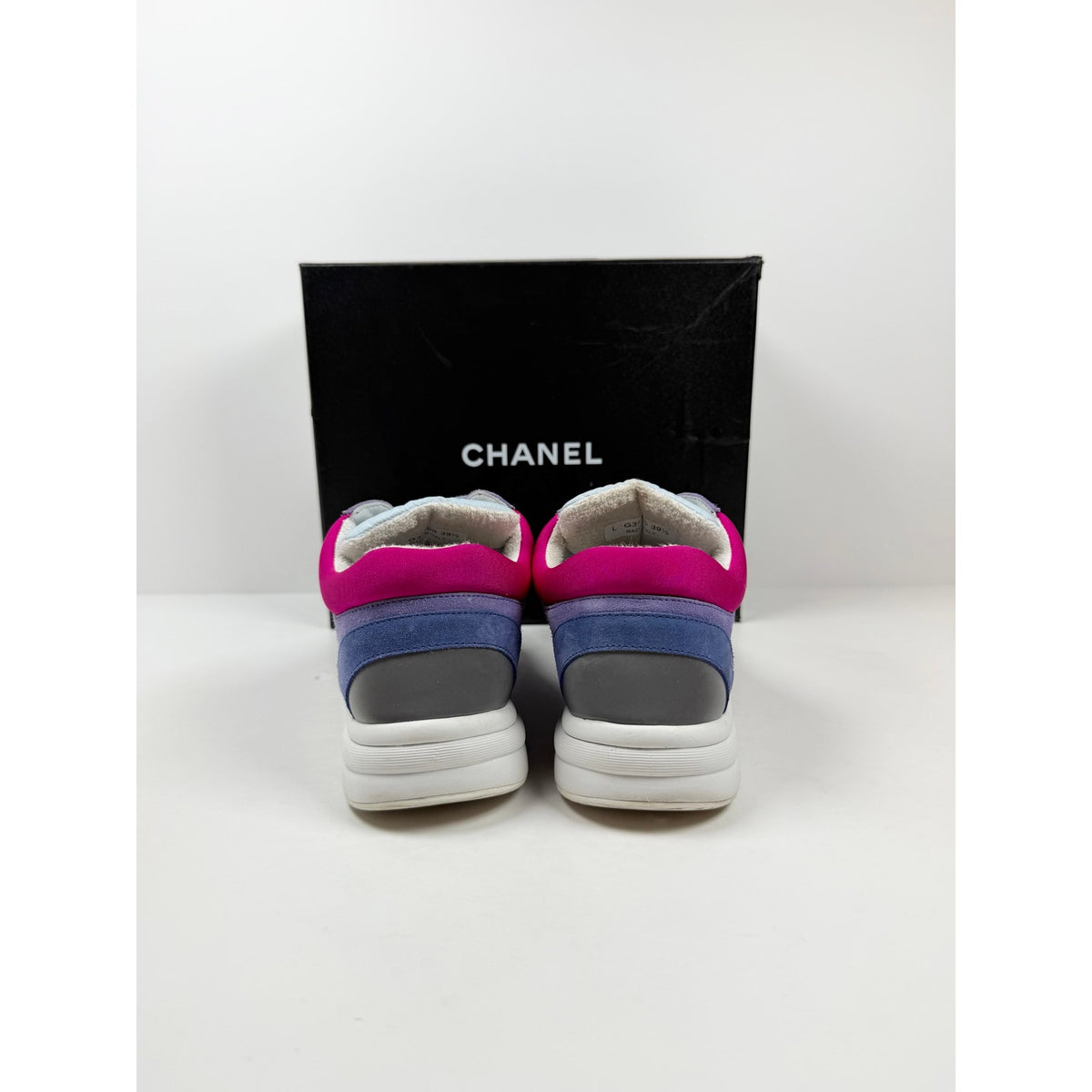 Size 9.5 - Chanel Interlocking CC Trainers