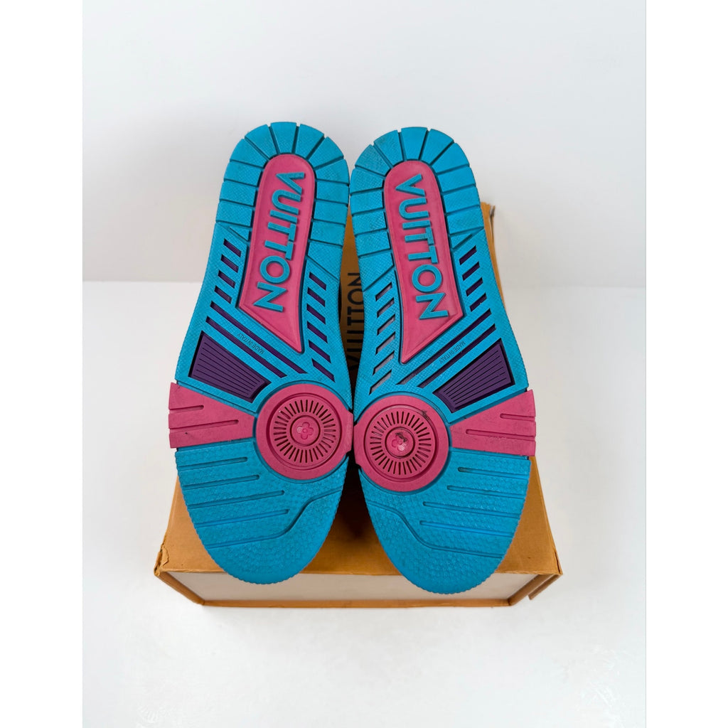 Size 8LV/9US - Louis Vuitton Trainer Purple Teal
