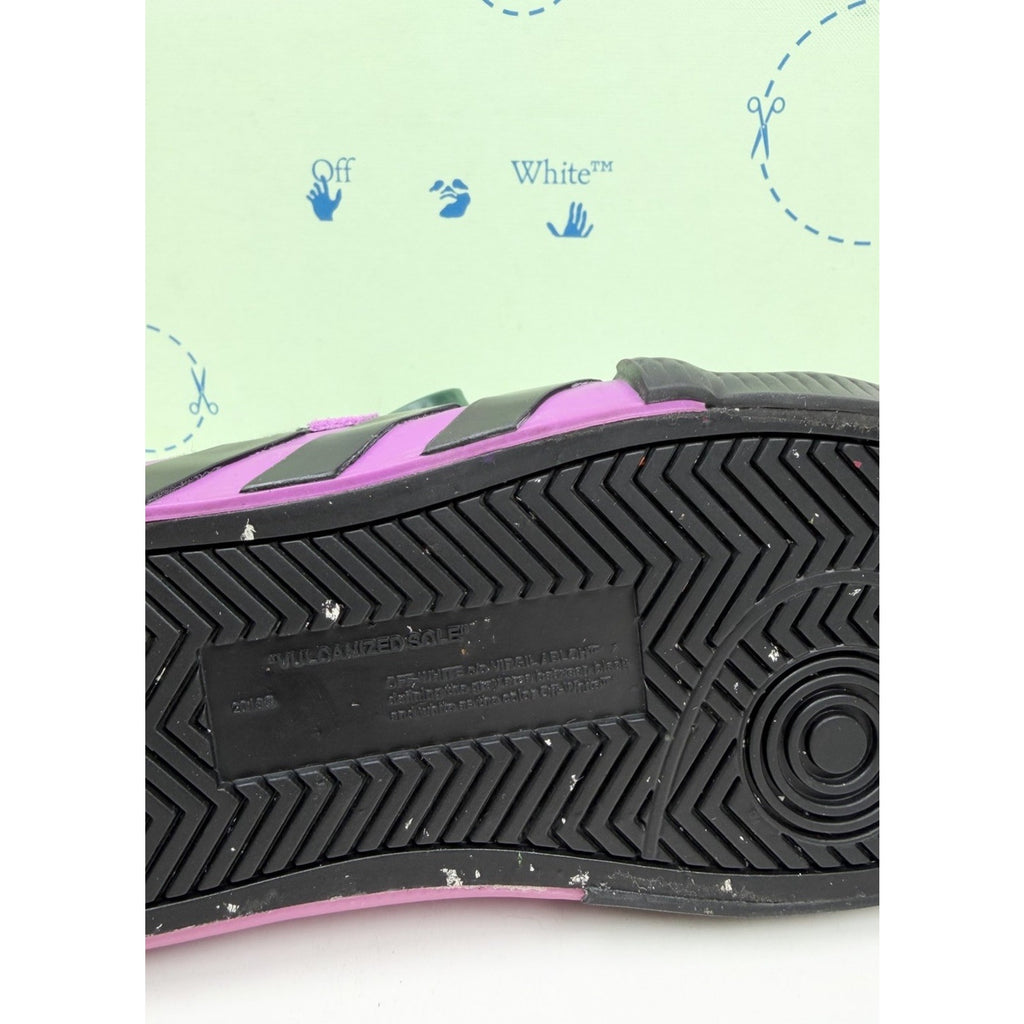 Size 36EU/6W - Off-White Vulcanized Canvas Black/Purple