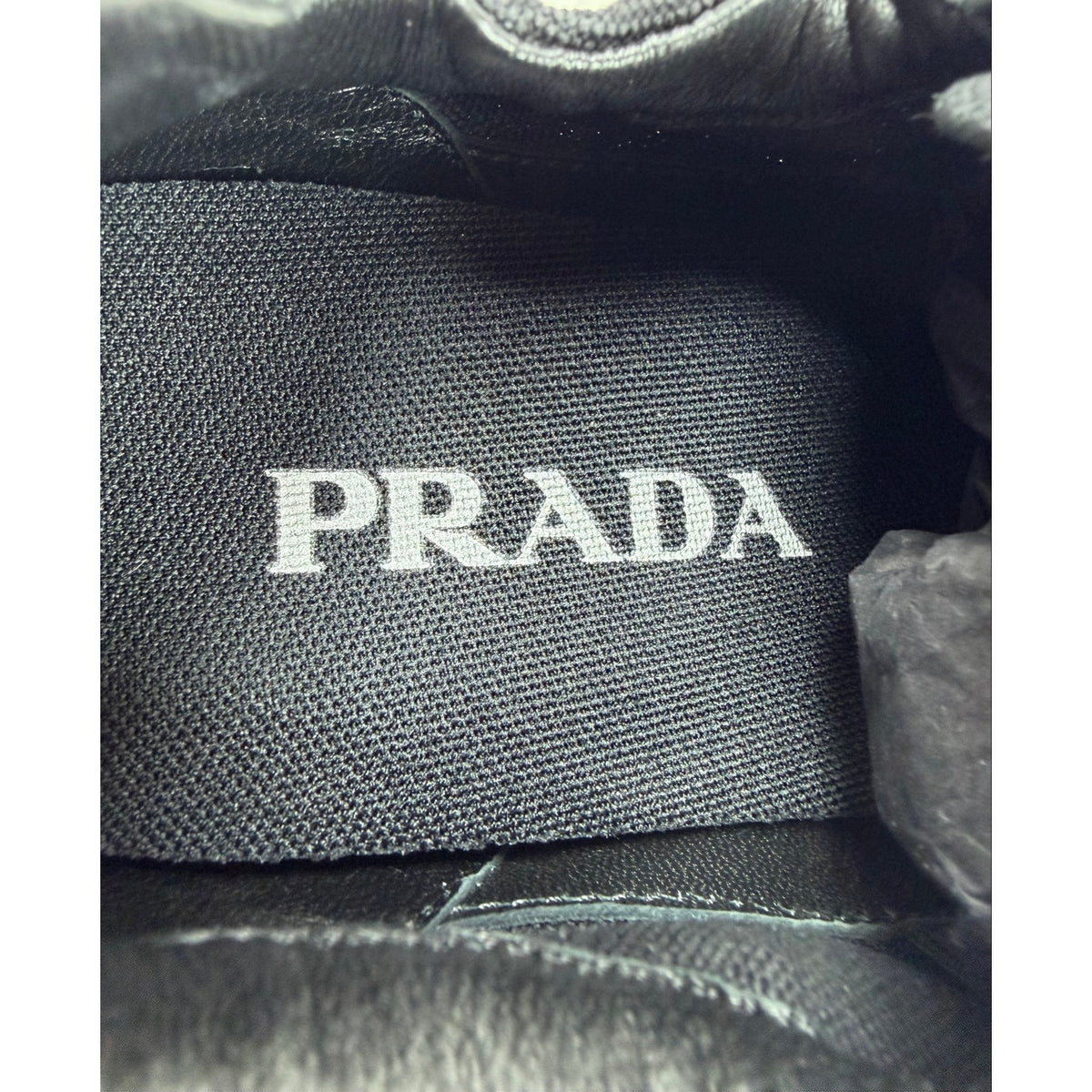 Size 8.5UK/9.5US - Prada Collapse Canvas Sneaker NEW