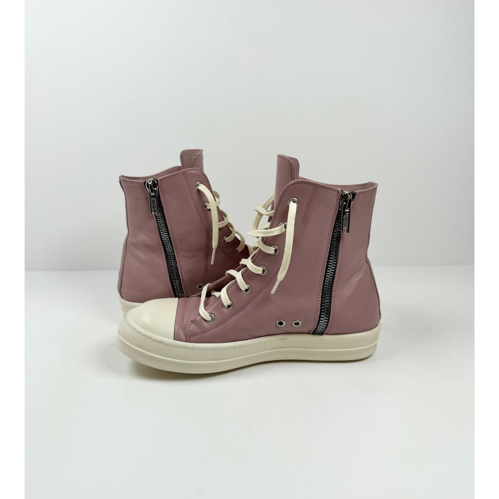 Size 41EU/8US - Rick Owen’s Leather Ramones High Top
