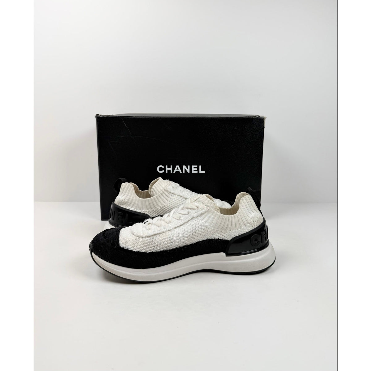 Size 9.5 - Chanel Low Top Trainers Women’s