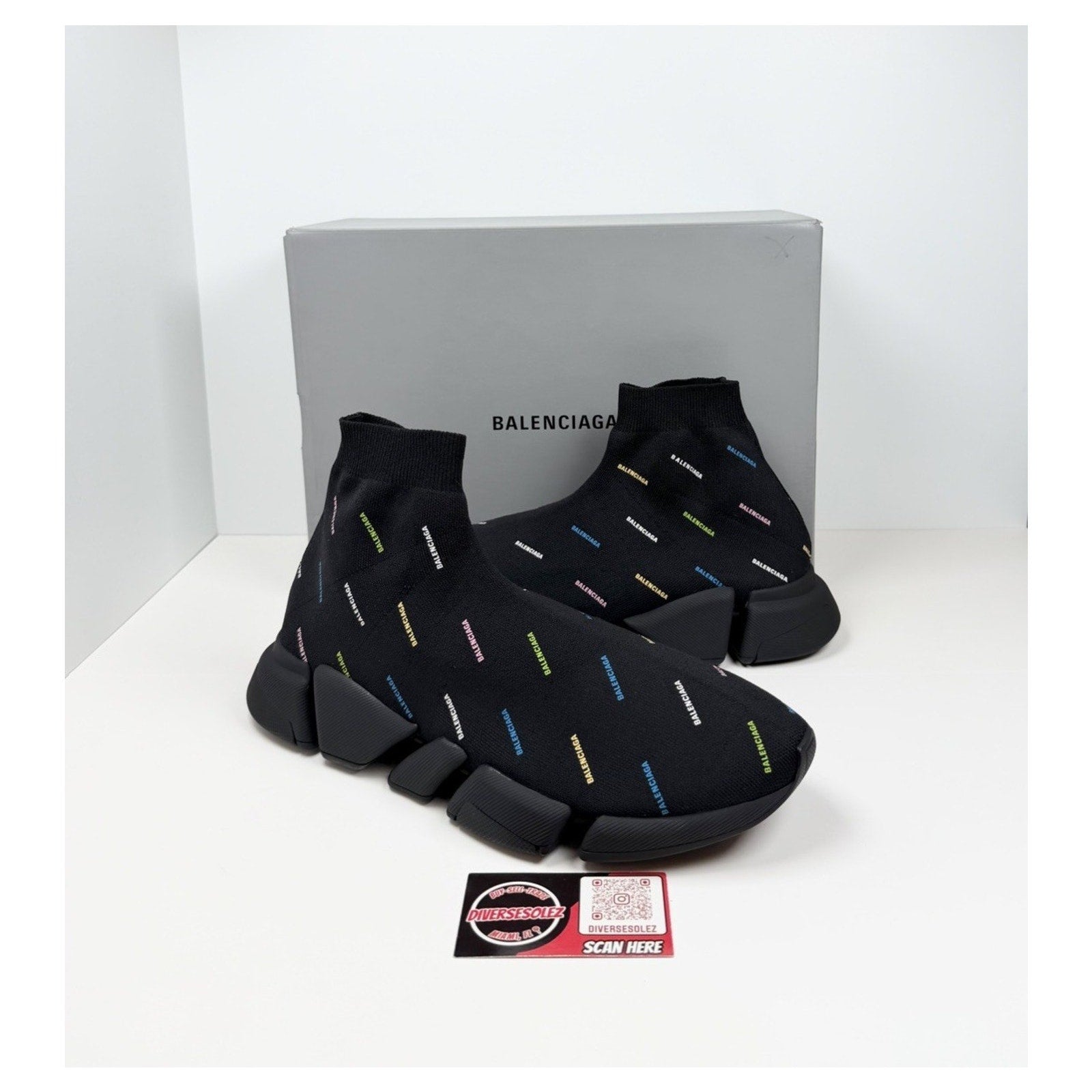 Size 47EU/14US - Balenciaga Speed Trainer Multicolor NEW