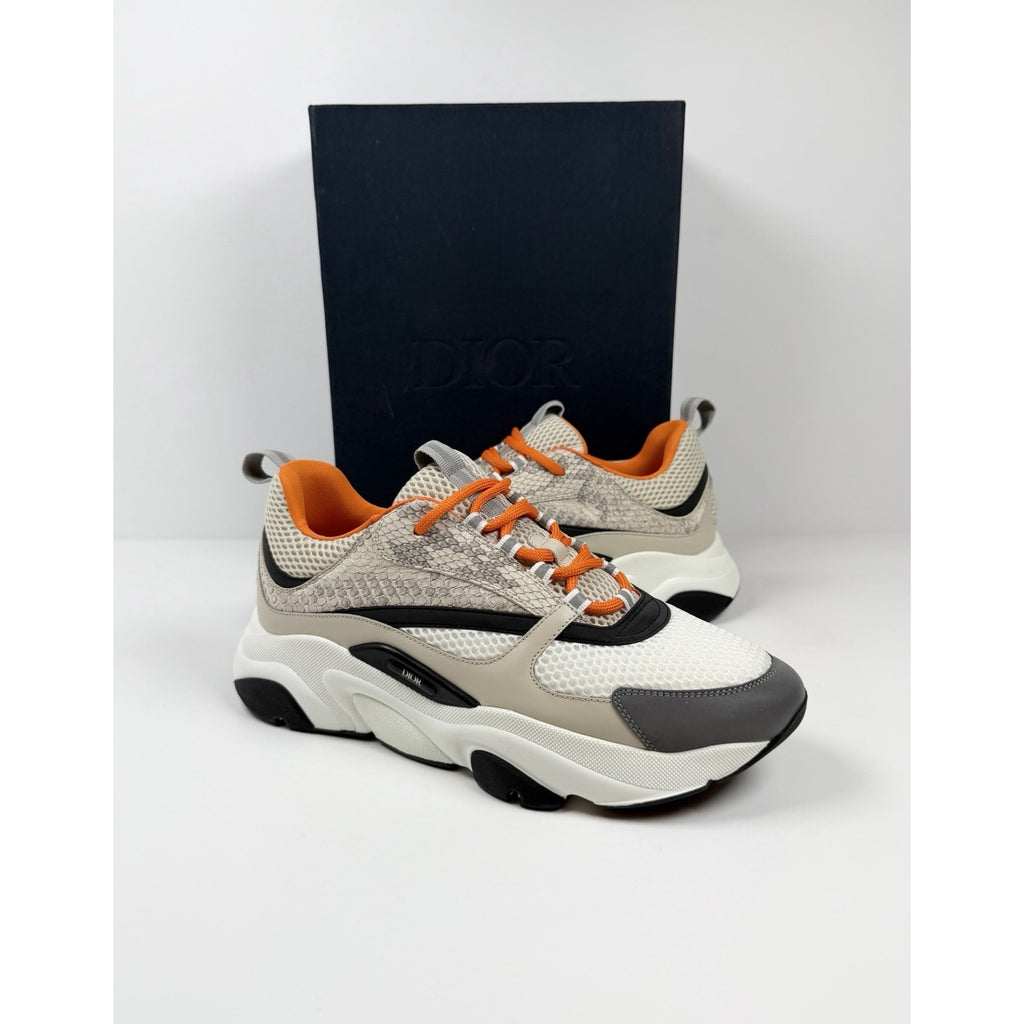 Size 44EU/11US - Dior B22 Python Beige Sneakers