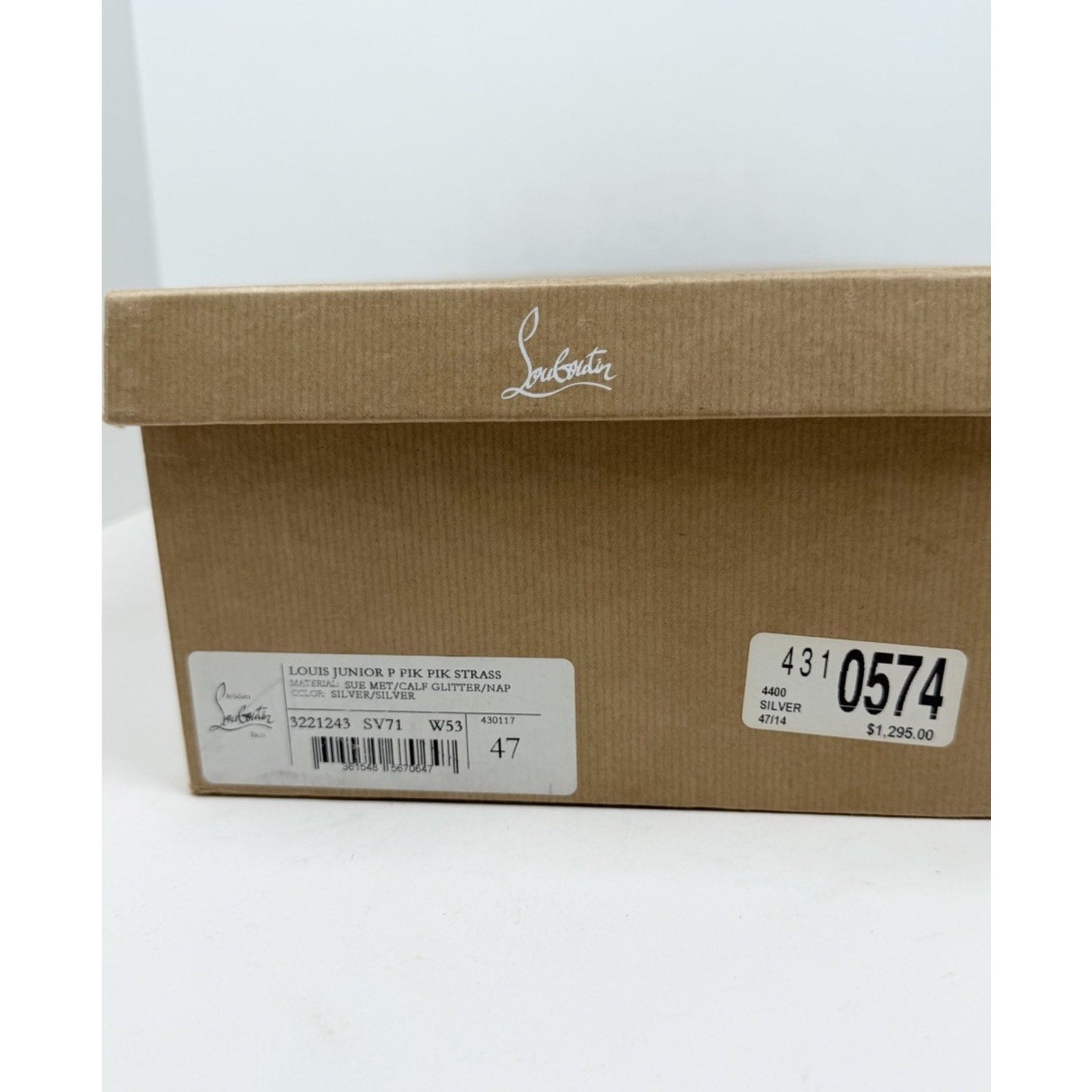 Size 14US - Christian Louboutin Louis Junior