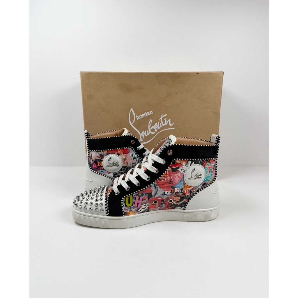 Size 9.5US - Christian Louboutin Spike High Top