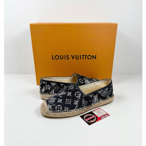 Size 7.5LV/8.5US - Louis Vuitton Monogram Denim Espadrilles