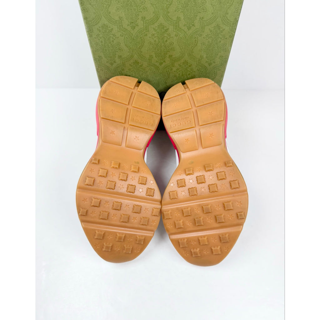 Size 9.5 - Gucci Rhyton White Red Green Womens