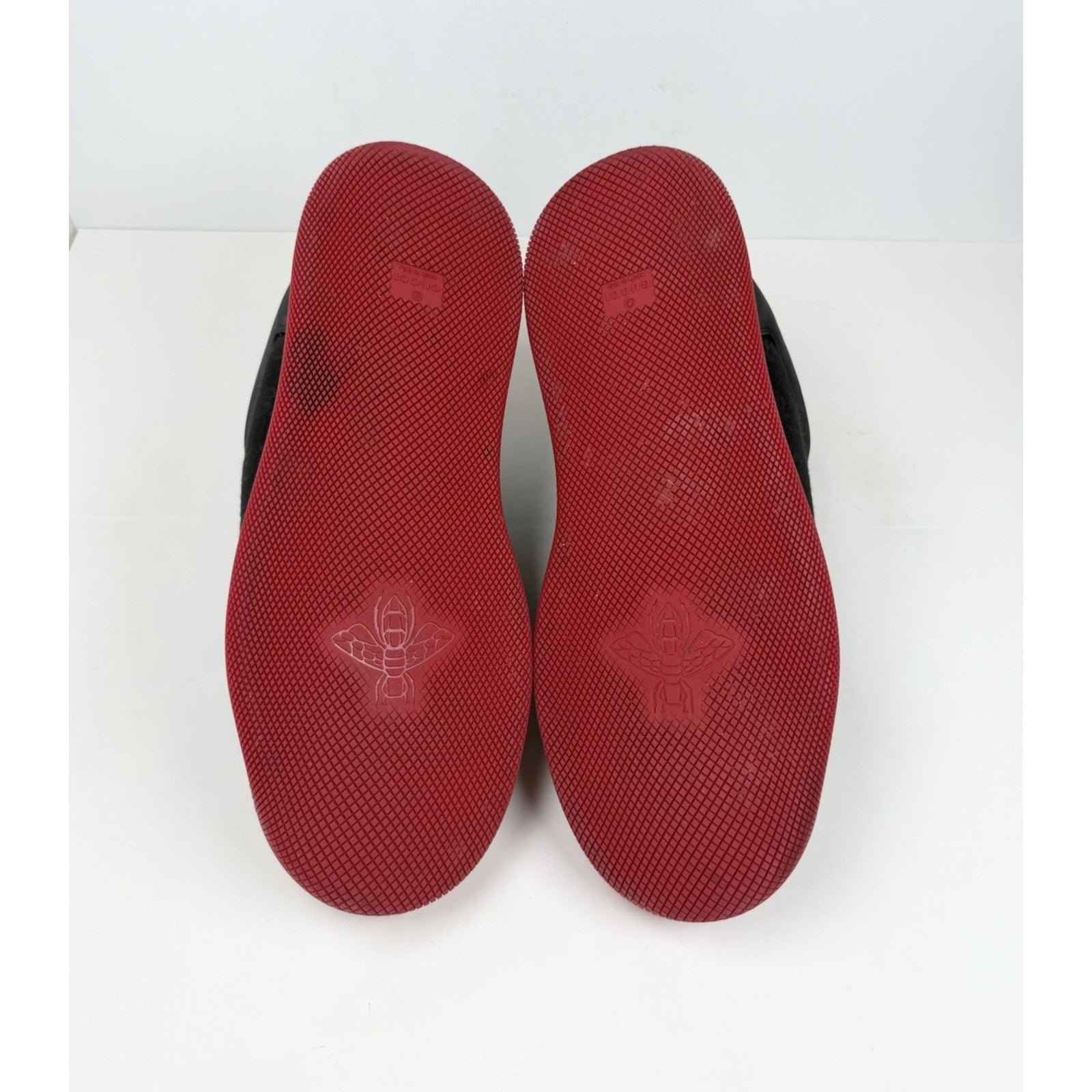 size 11.5US - Gucci Double Screener GG Black Red