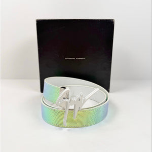 Size 110/44 - Giuseppe Zanotti Logo Belt NEW