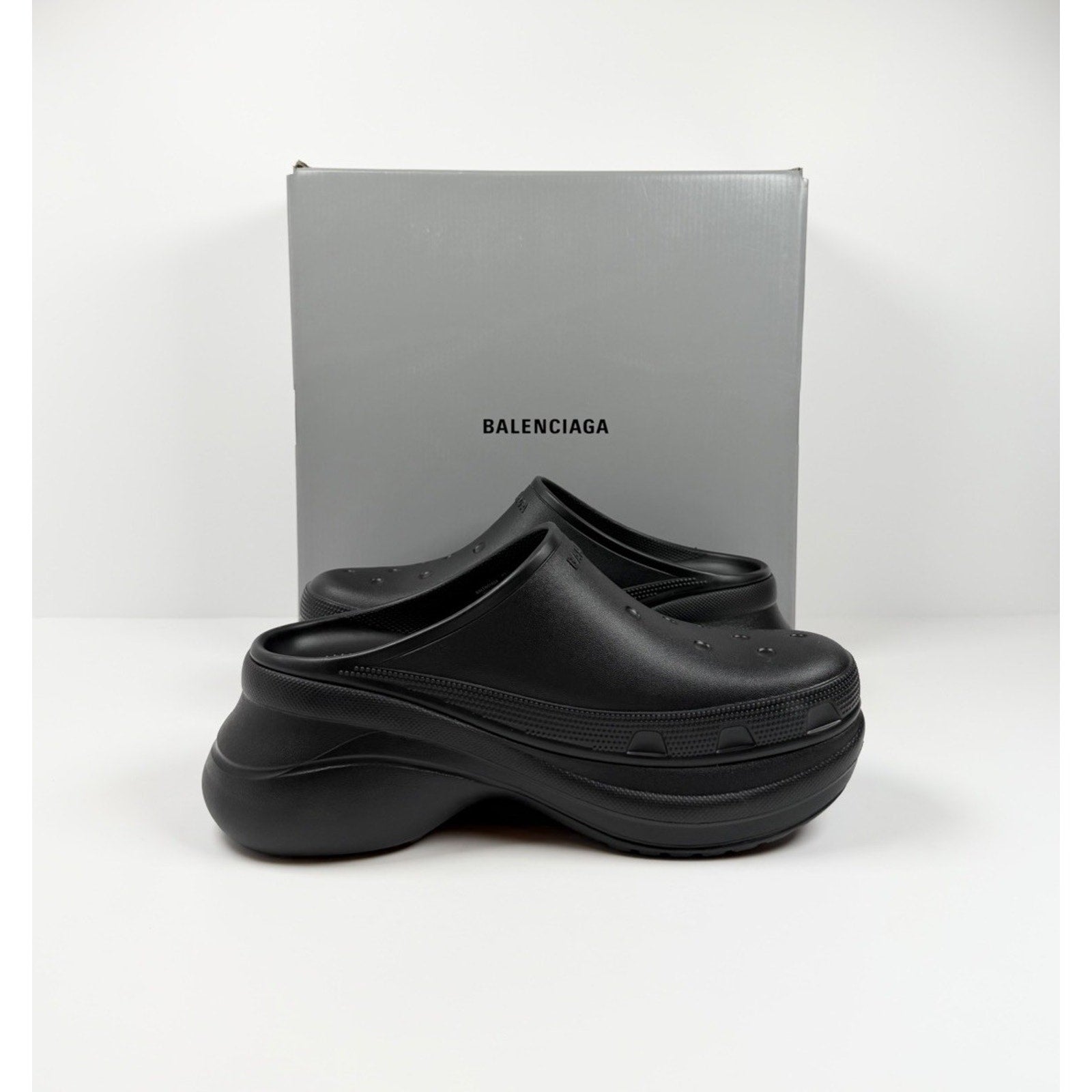 Size 12 - Balenciaga x Crocs Rubber Mules NEW!