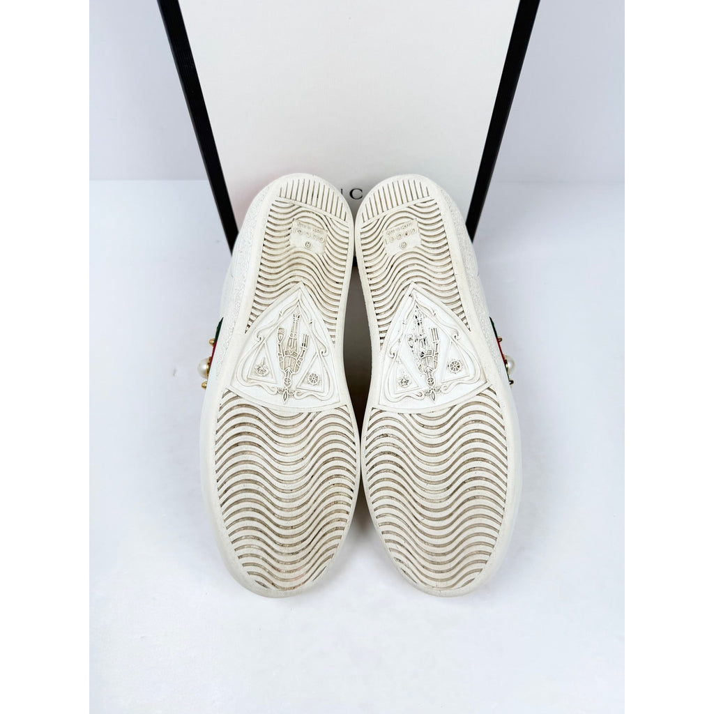Size 36/6 - Gucci Ace Leather Low Top Womens’s