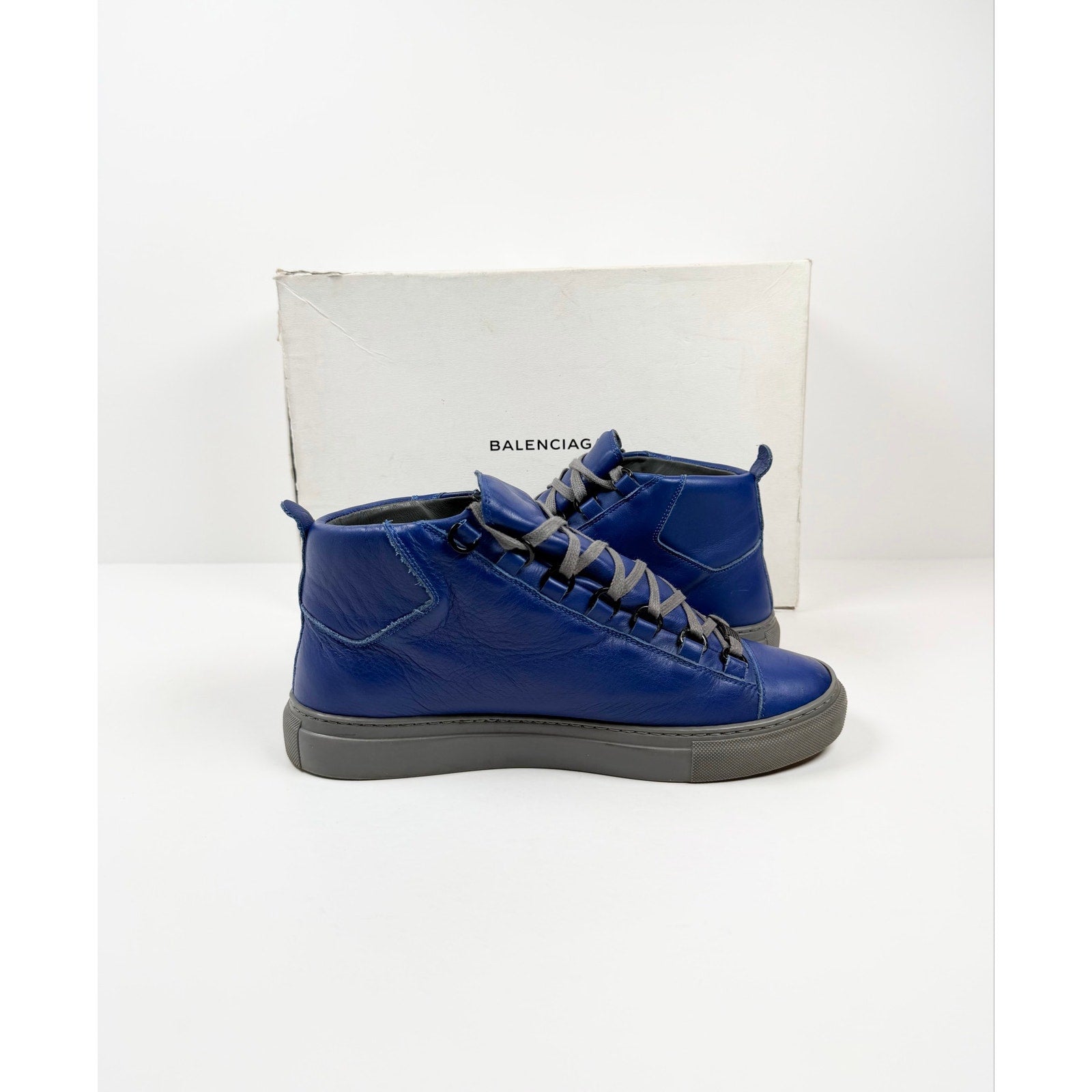 Size 40EU/7US - Balenciaga Arena Blue Leather