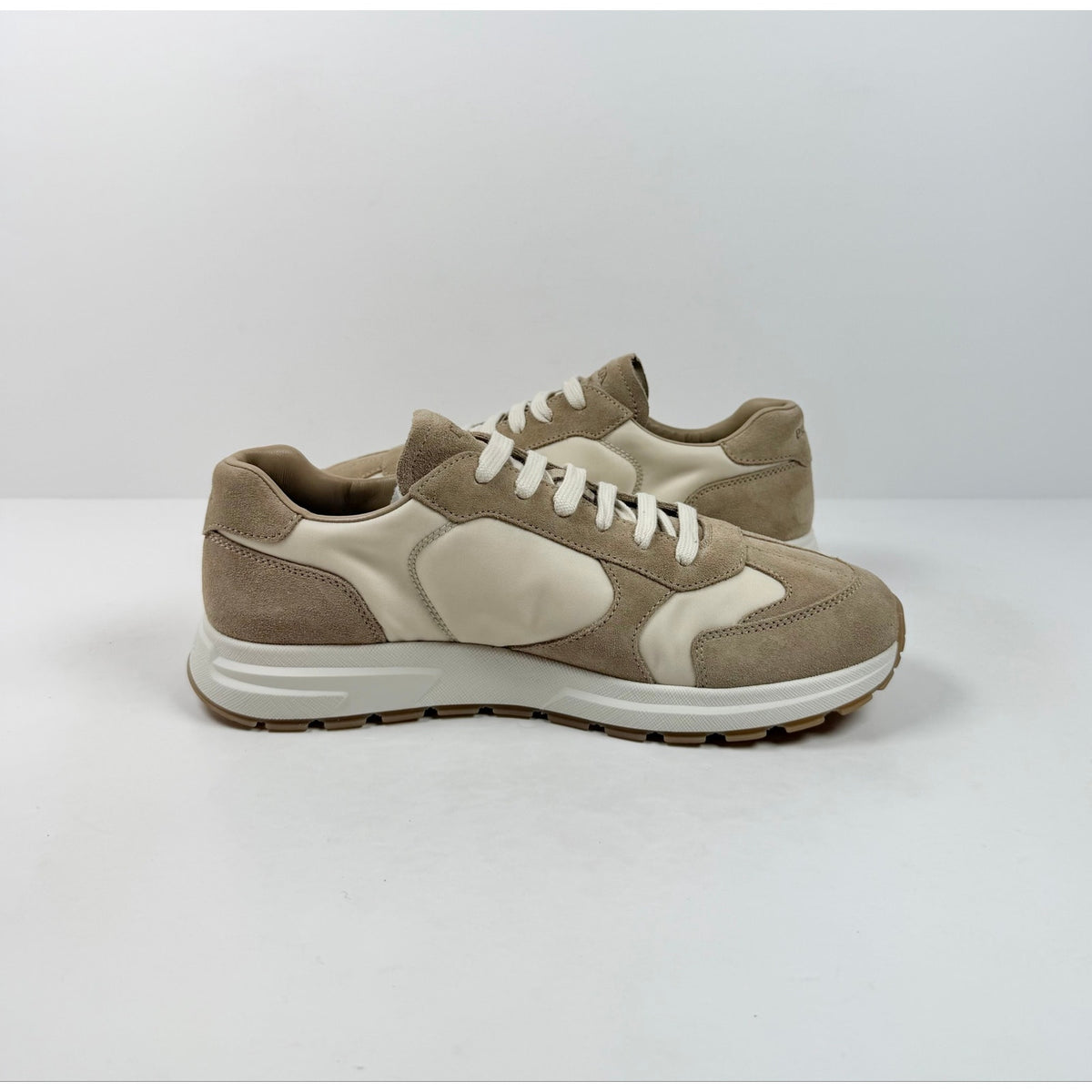 Size 8.5UK/9.5US - Prada Prax Suede Nylon NEW