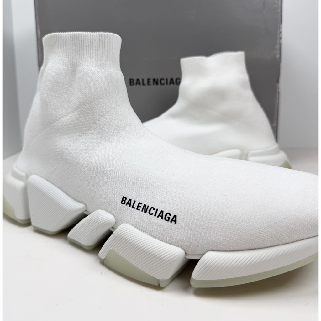 Size 47EU/14US - Balenciaga Speed 2.0 Triple White NEW