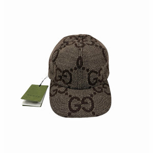 Gucci Jumbo Wool Cap Brown NEW with tags!