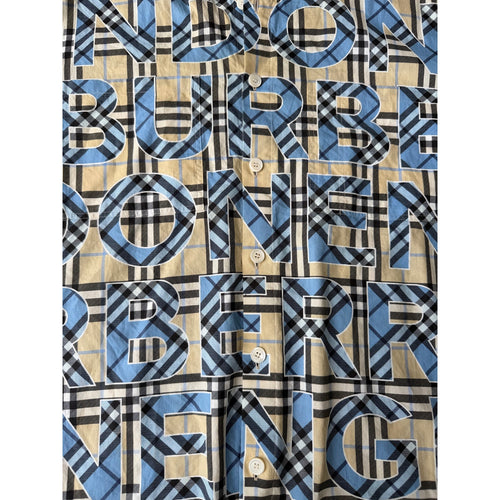 Size 2XL - Burberry Check Button Up Shirt
