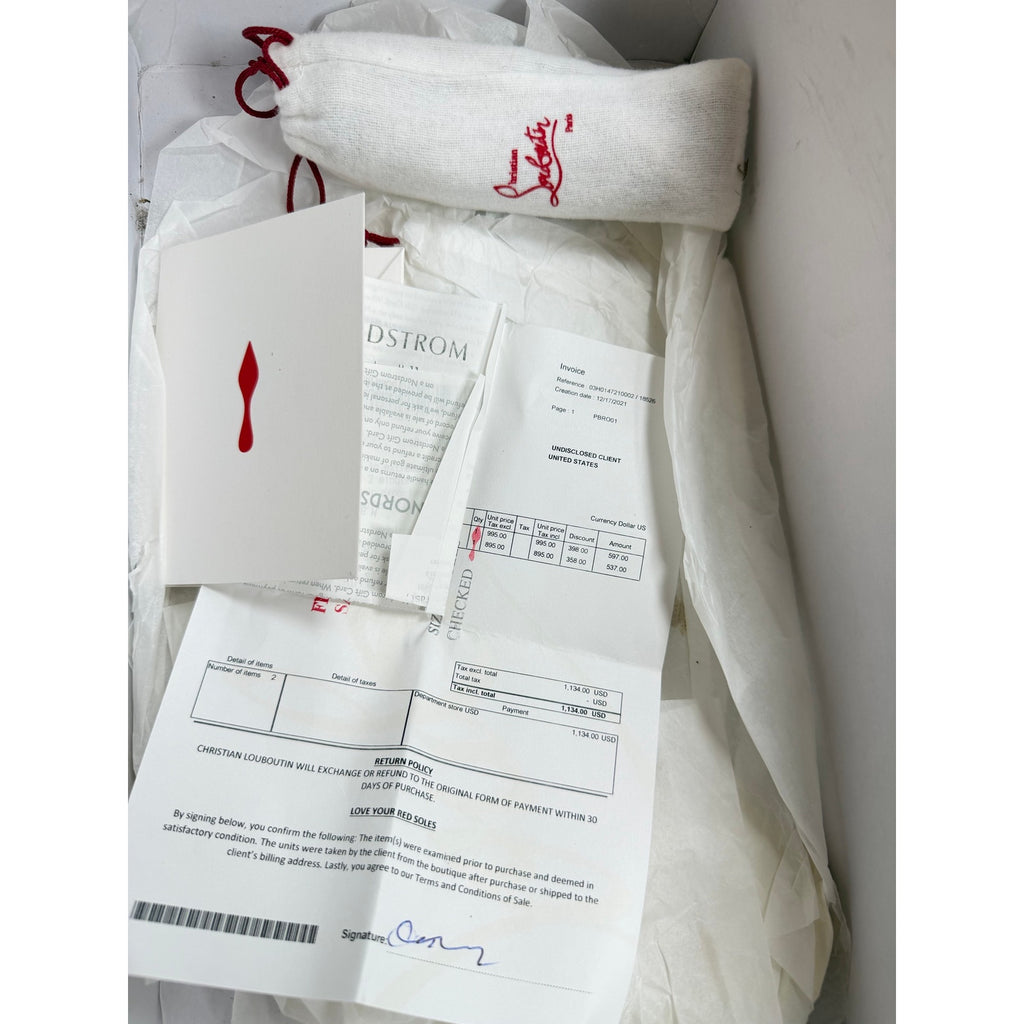 Size 47EU/14US - Christian Louboutin Seude Spike Low
