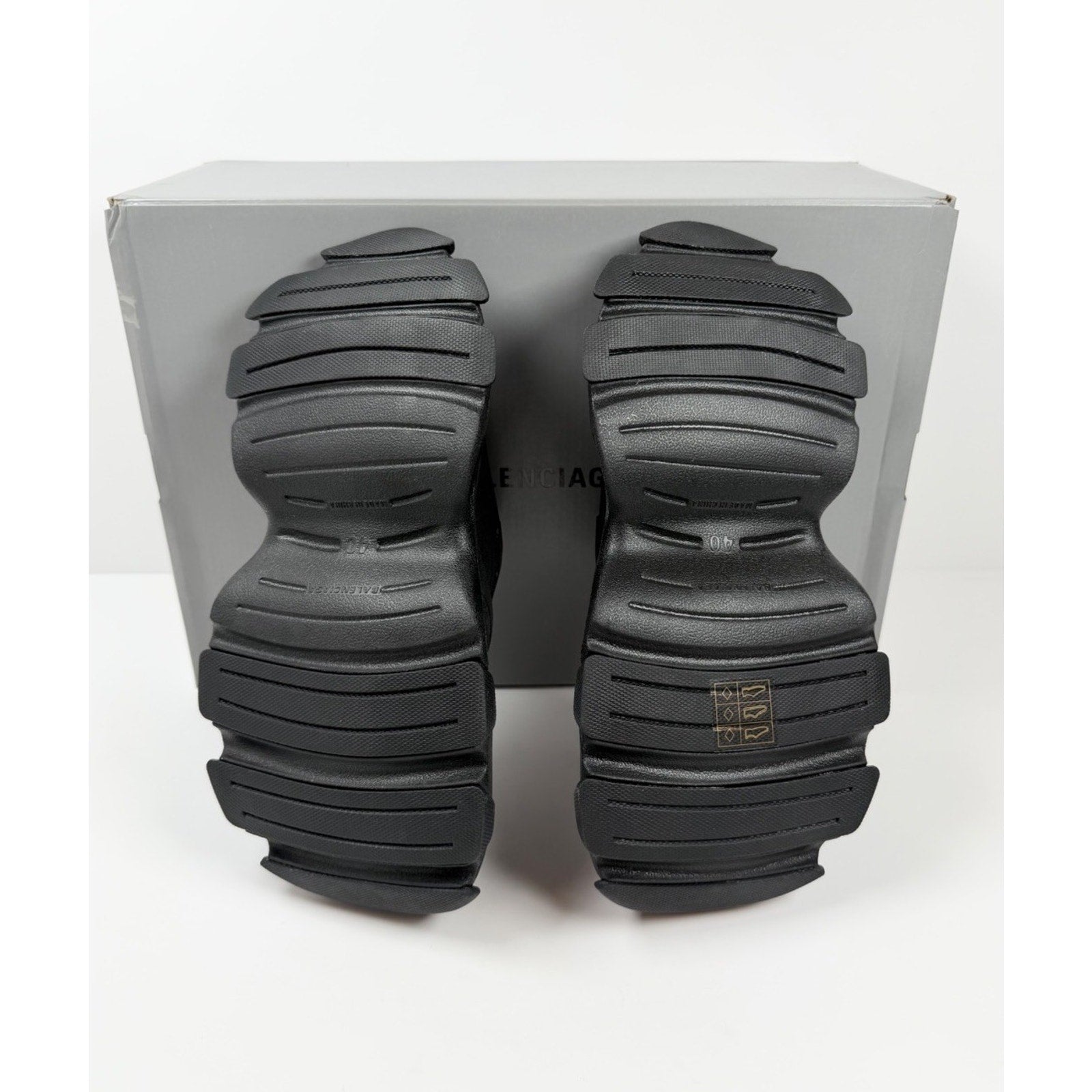 Size 40EU/7US - Balenciaga HD Mule Slip On Black NEW