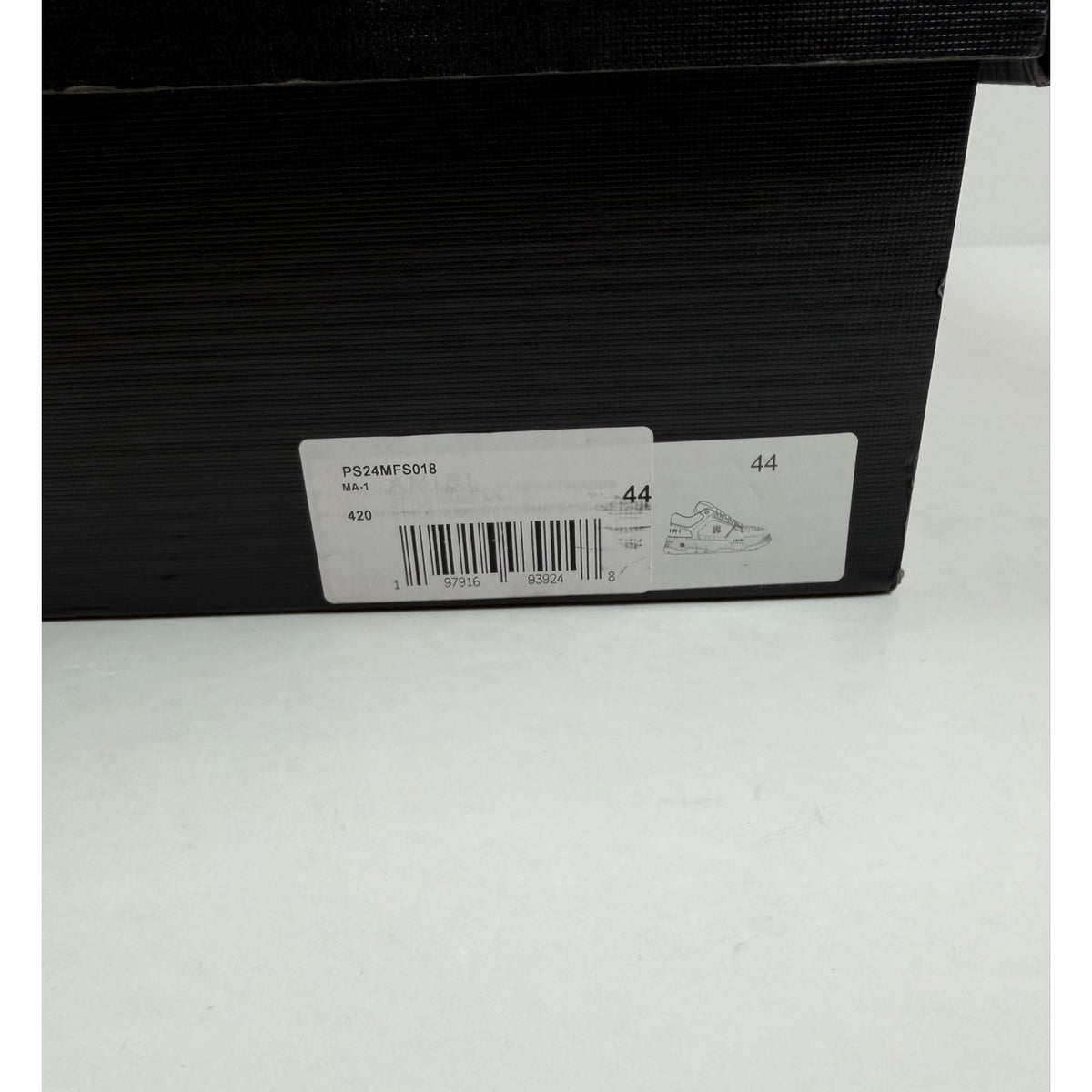Size 44EU/11US - Amiri MA-1 White Light Blue
