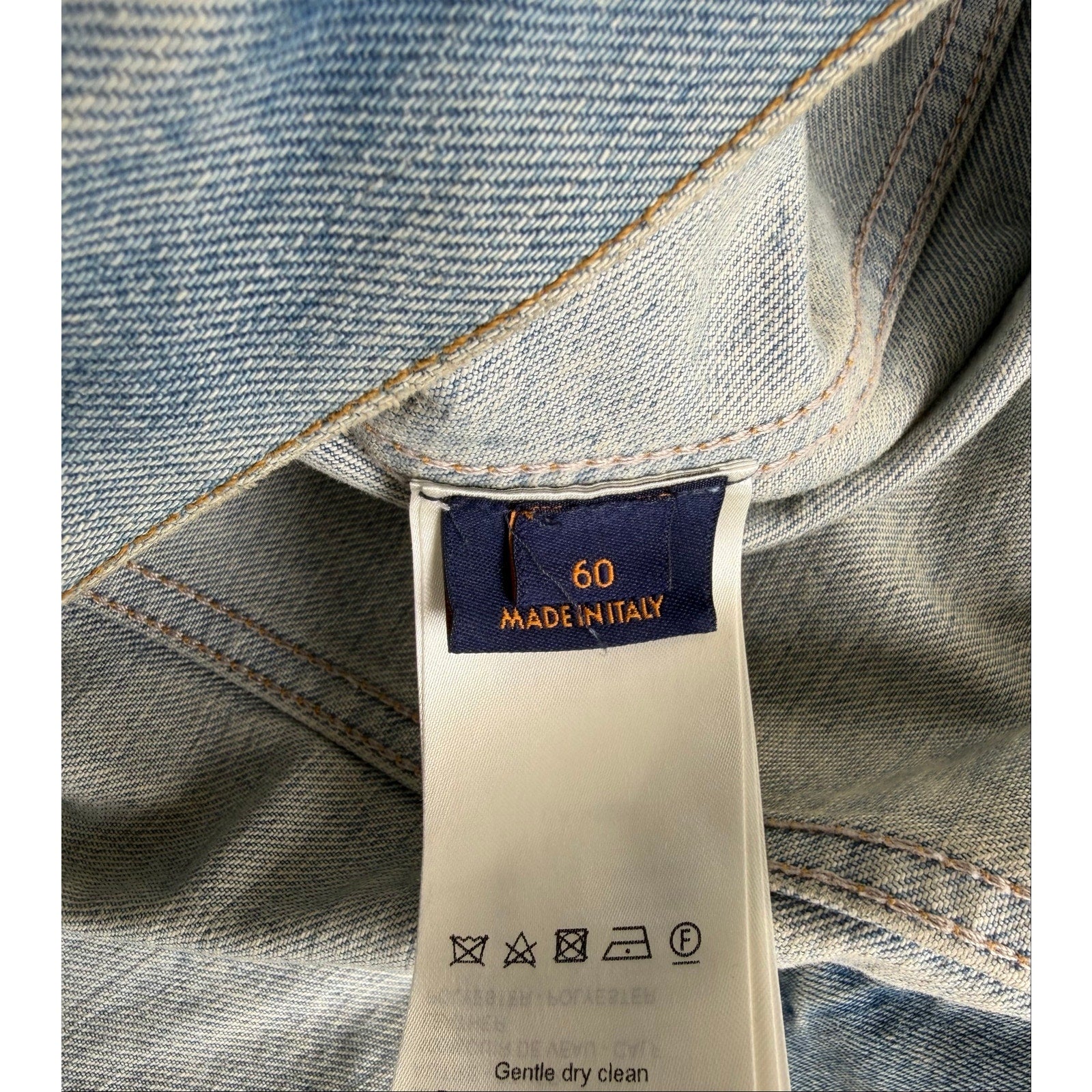 Louis Vuitton Denim Jacket & Jeans Set Light Blue Size 60 / 40 XXL