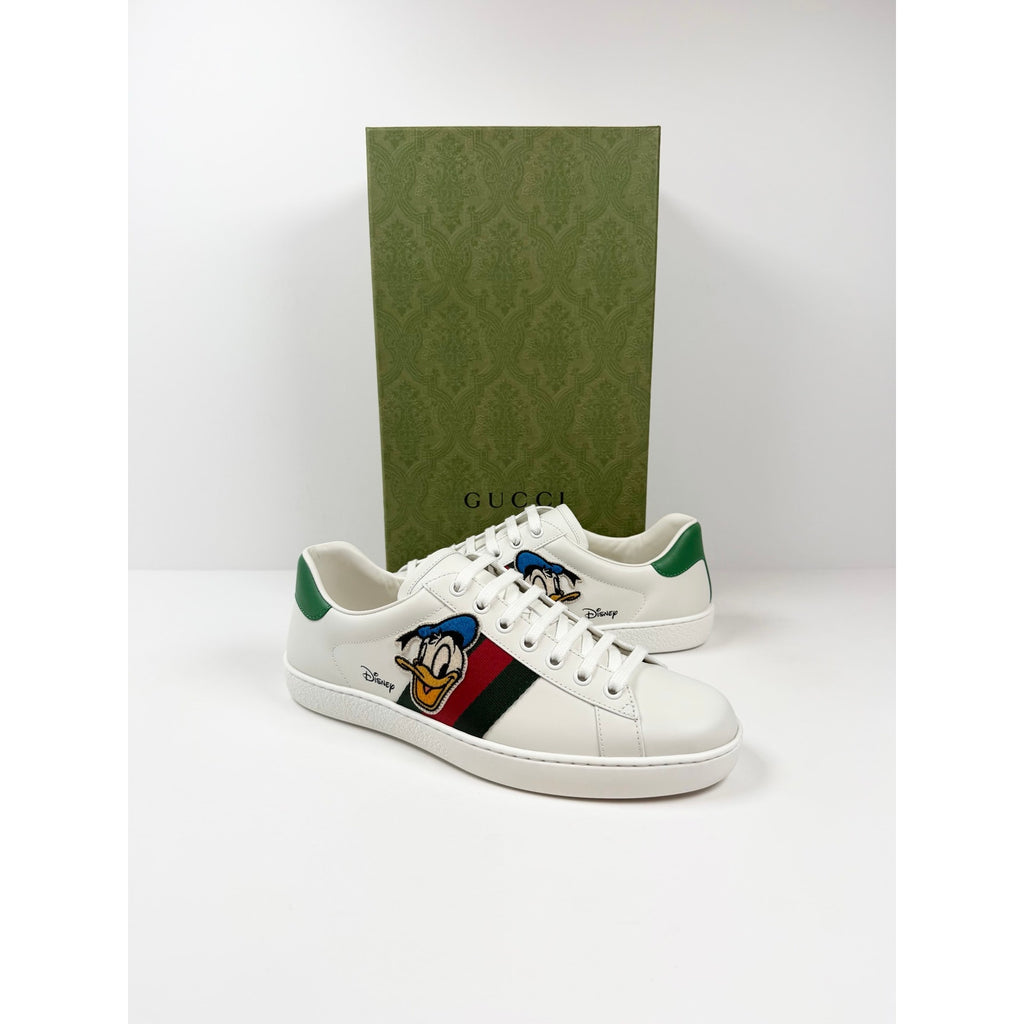 Size 7.5US - Gucci Ace X Disney Donald Duck NEW