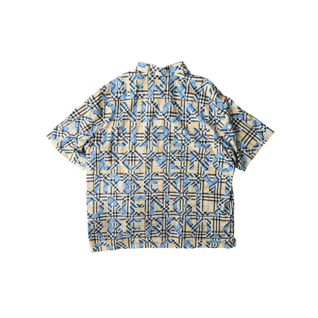 Size 2XL - Burberry Check Button Up Shirt