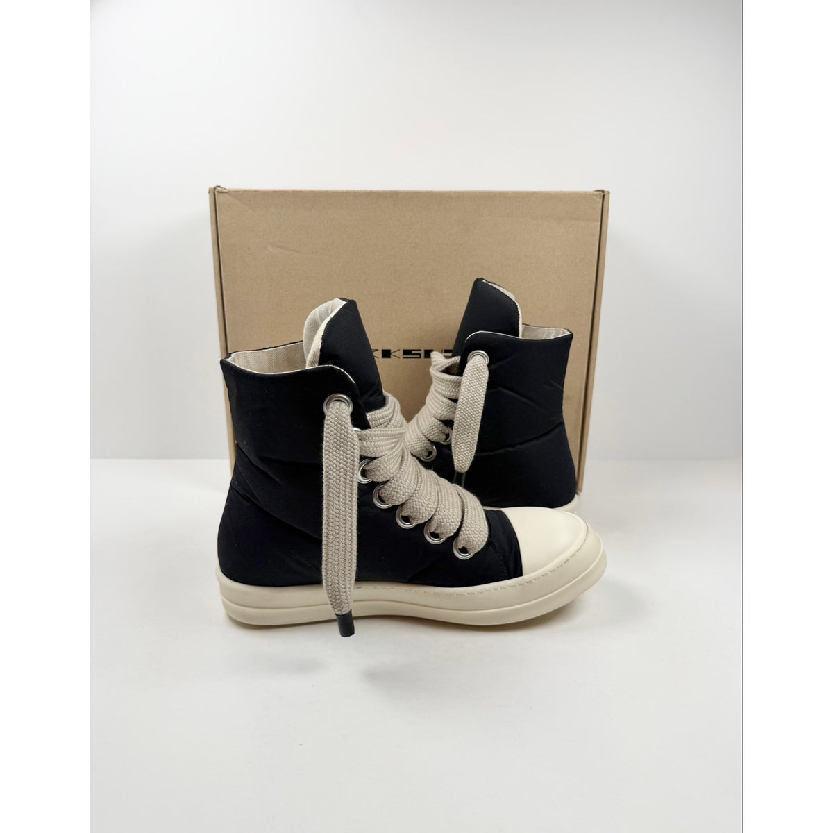 Size 43EU/10US - Rick Owen’s Jumbo Lace Puffer High